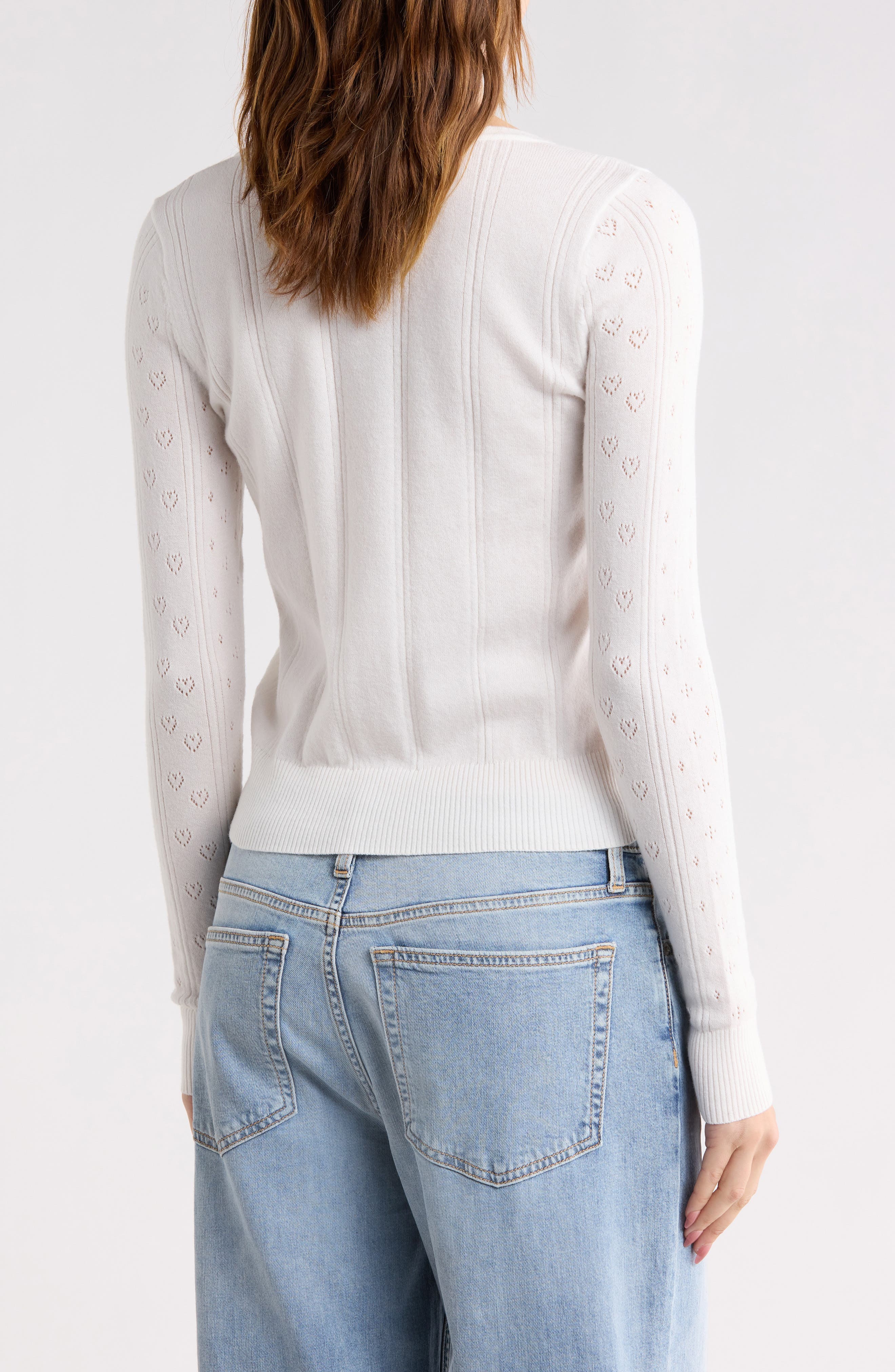 Pointelle Cardigan - image 4