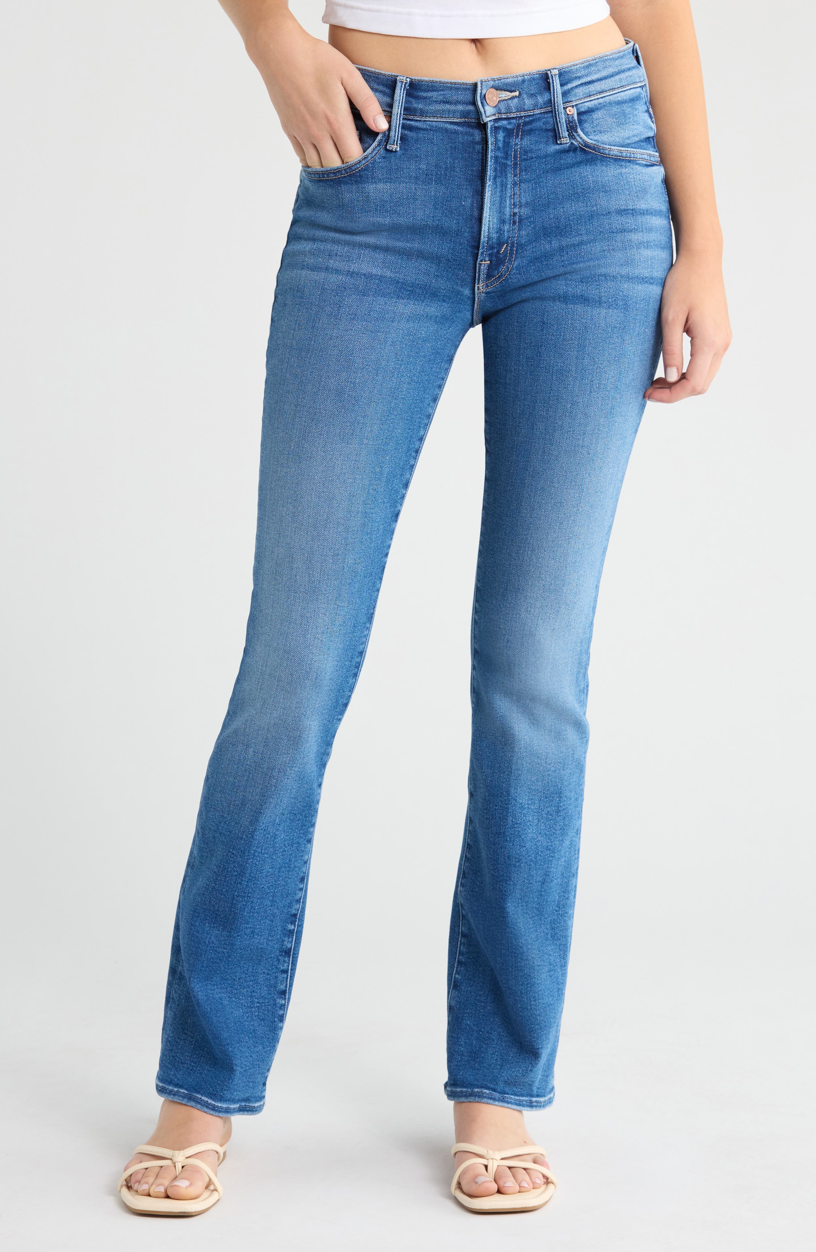 Outsider Skimp Flare Jeans - image 1