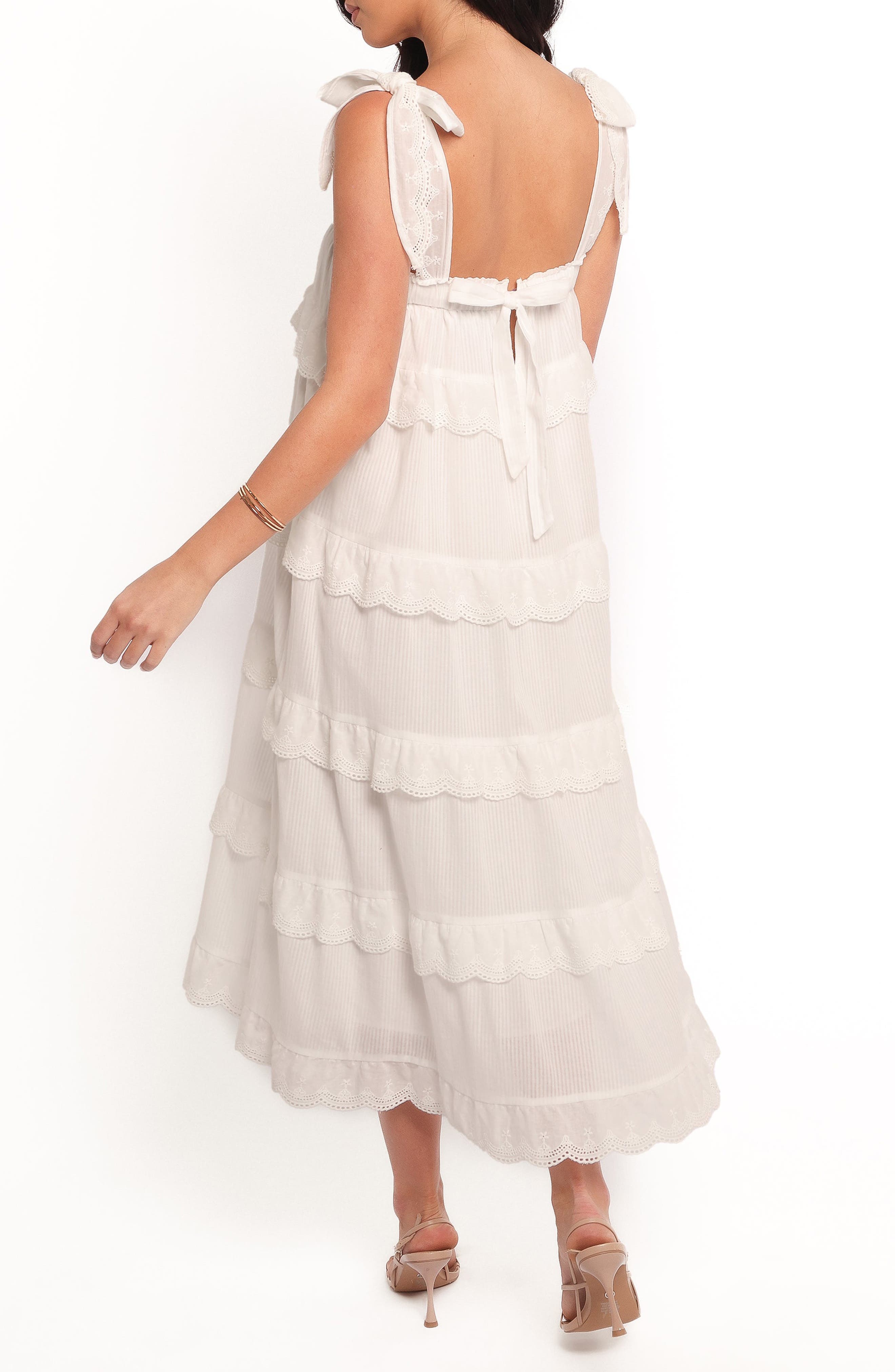 Harriette Tiered Midi Dress - image 2
