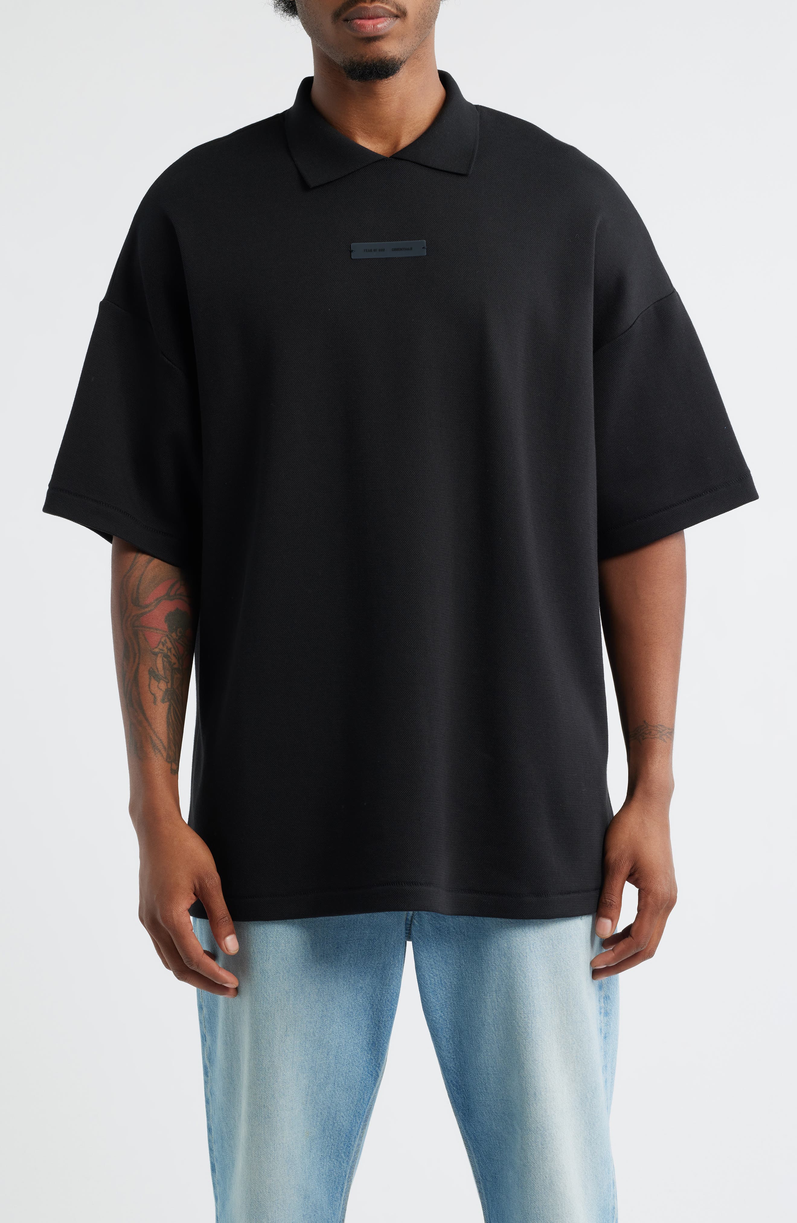 '90's Fit Pique Polo - image 1
