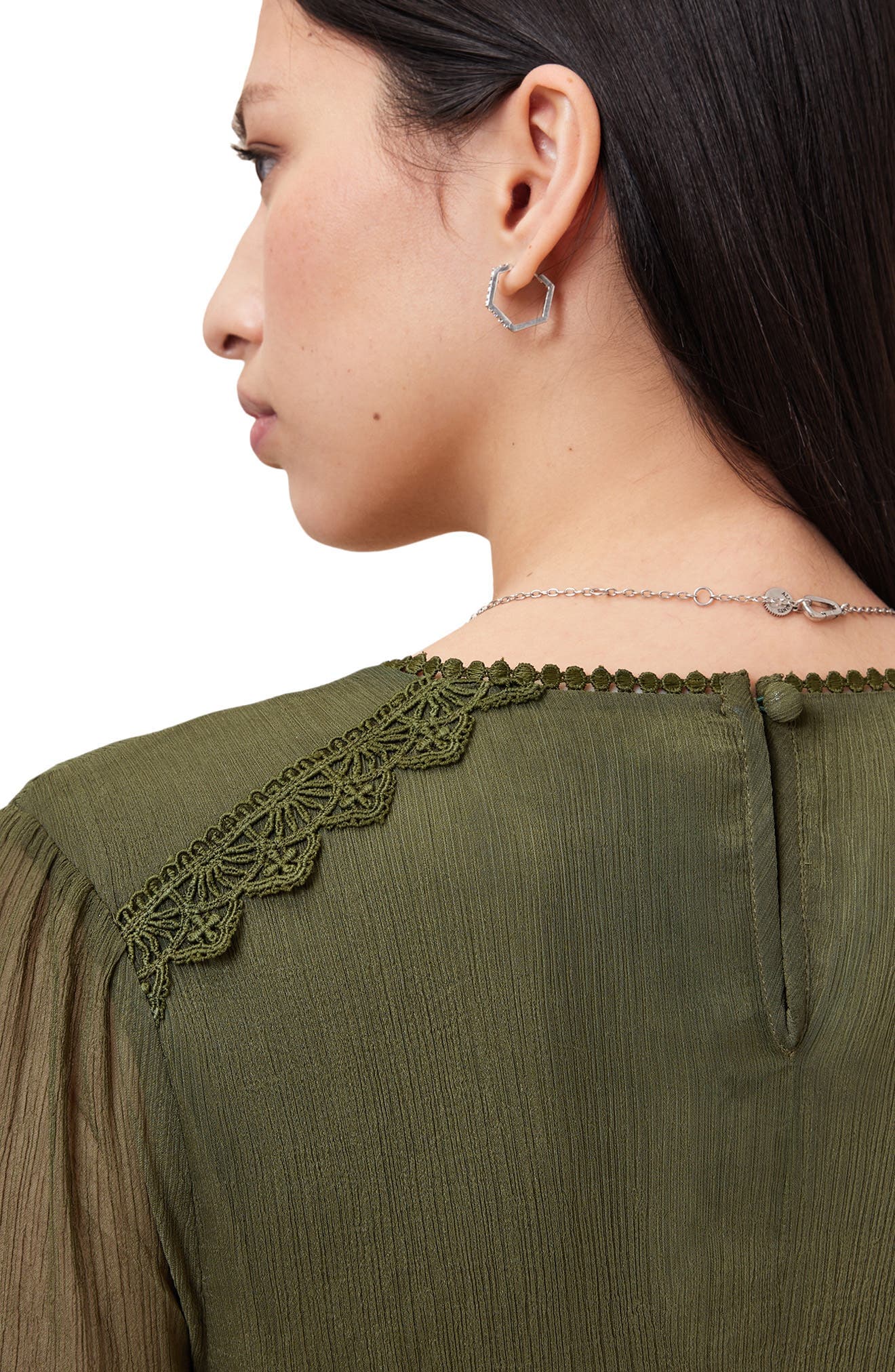 Zora Long Sleeve Tiered Dress - image 2