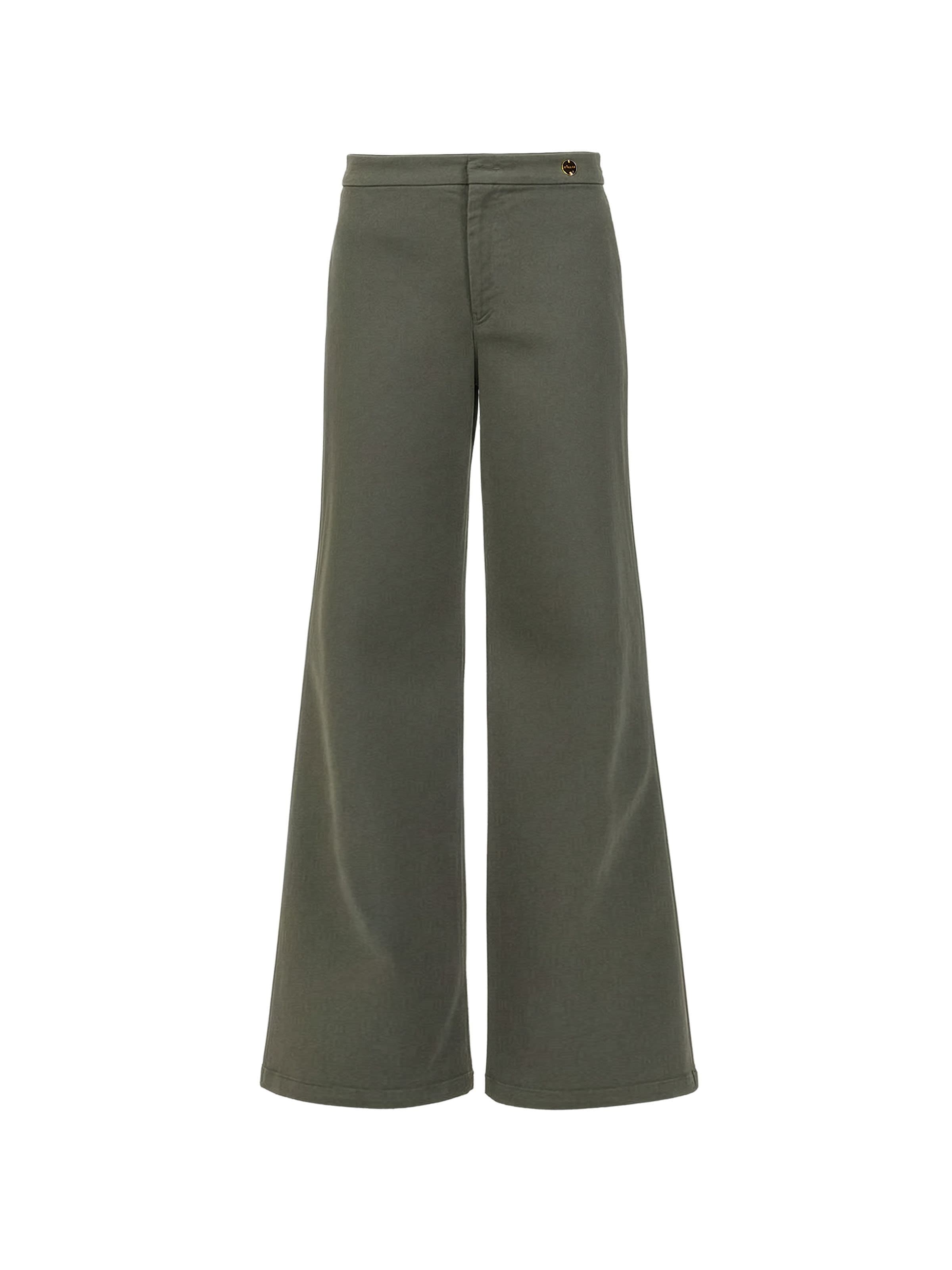Jane High waist flare pant jeans twill - image 5