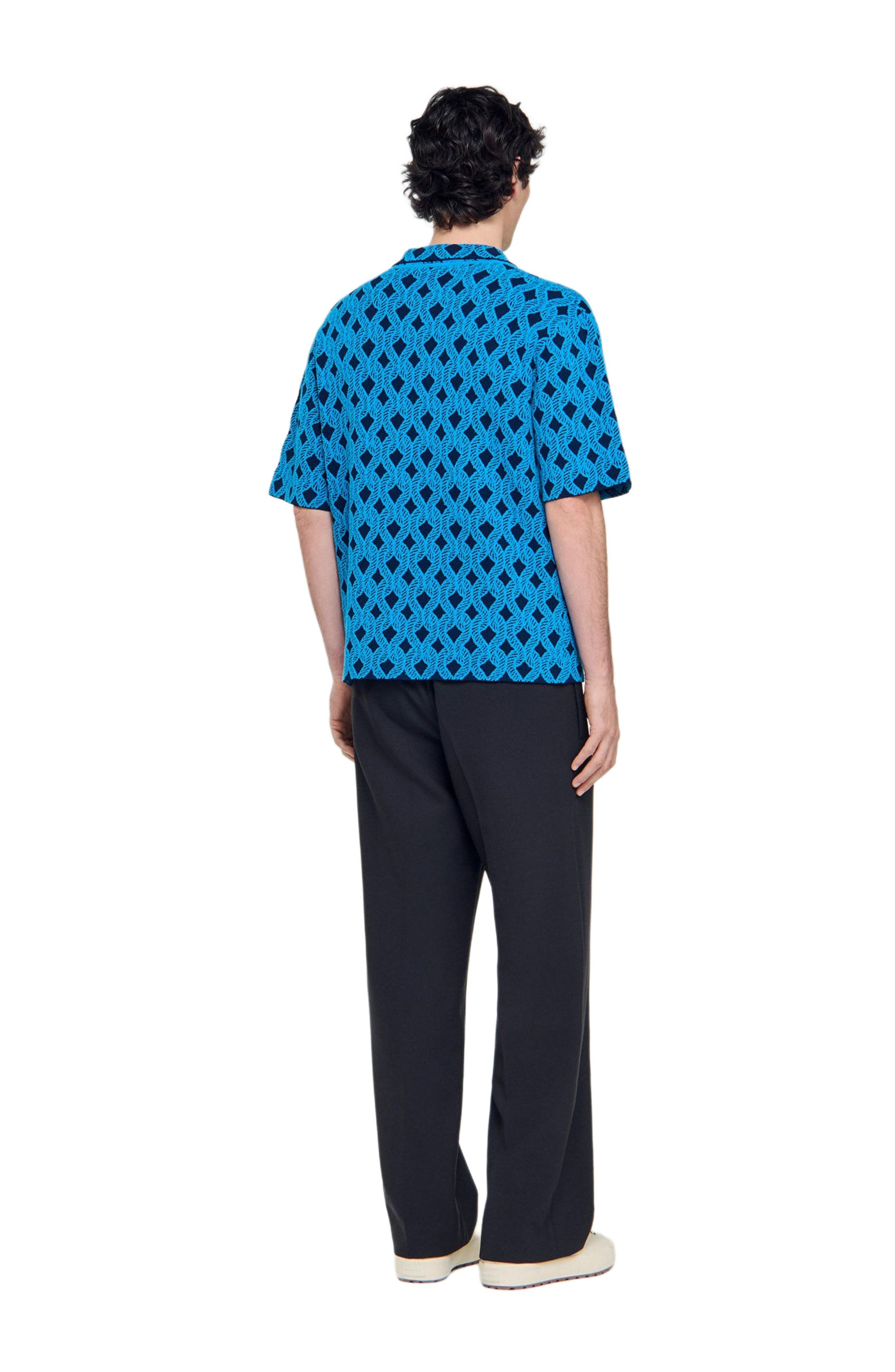 Rope jacquard shirt - image 2