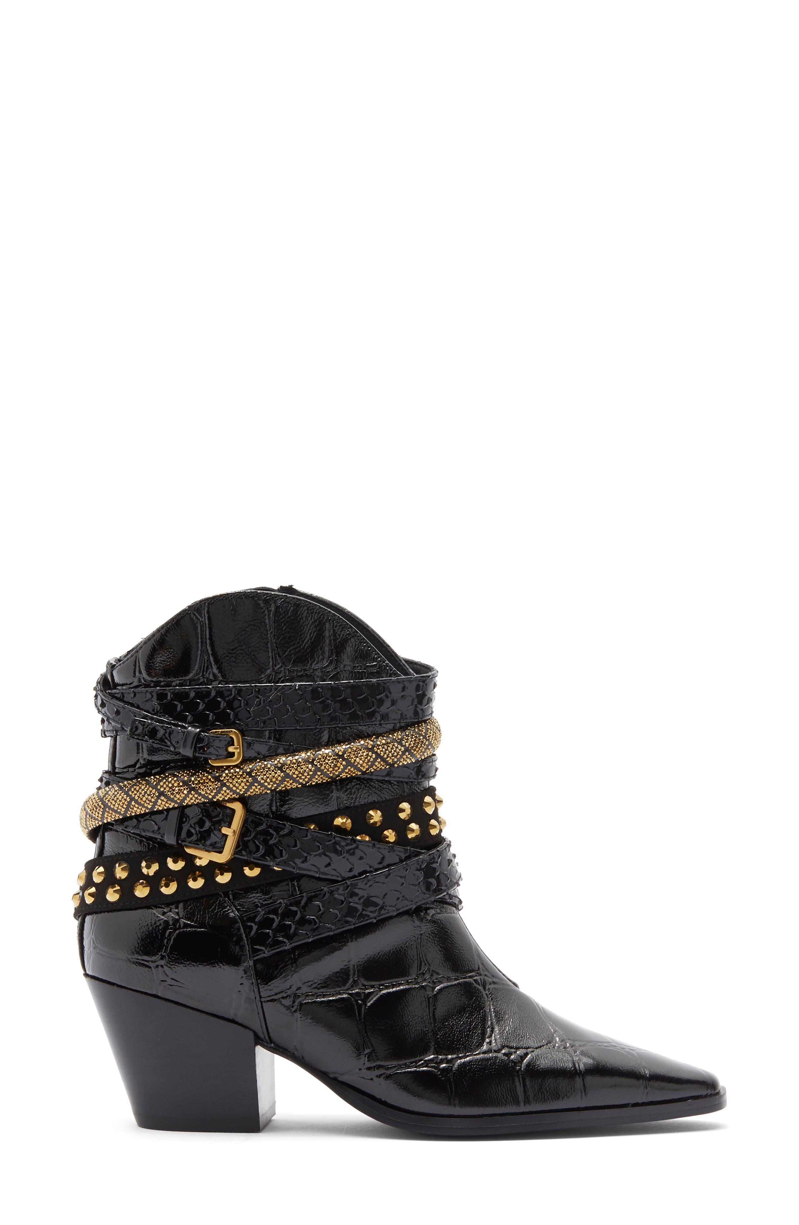 Multi Strap Western Bootie - image 1