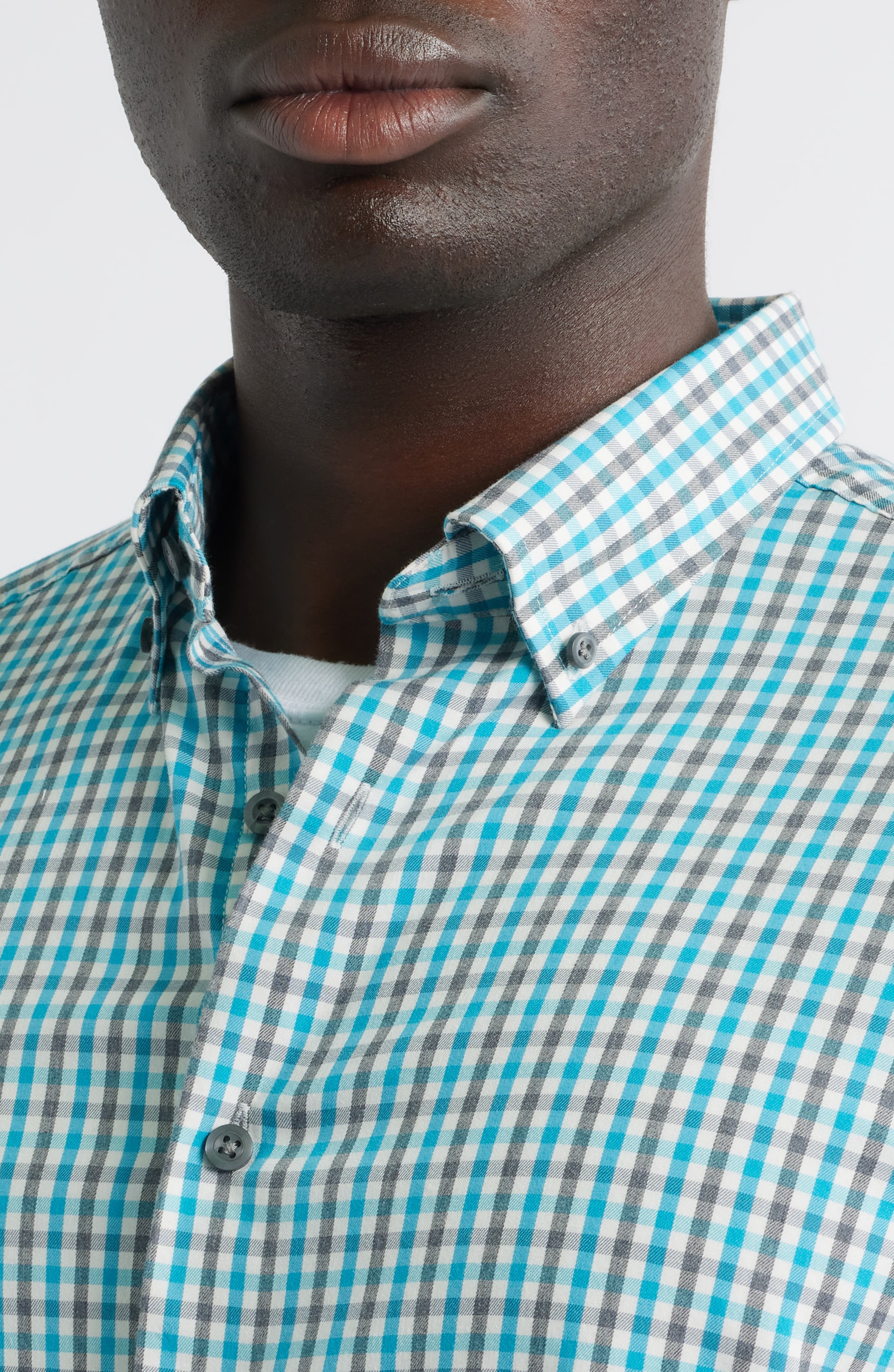 Kirtland Check Stretch Button-Down Shirt - image 2