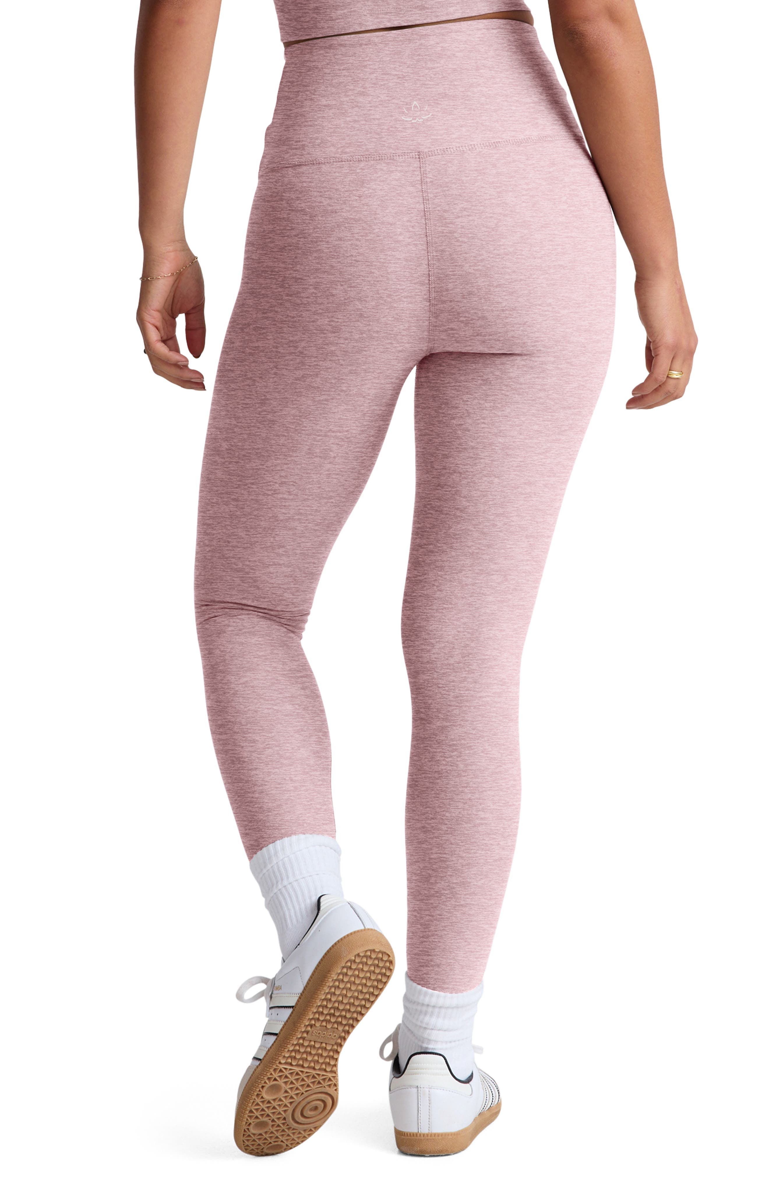 At Your Leisure Space Dye High Waist Midi Leggings - image 2