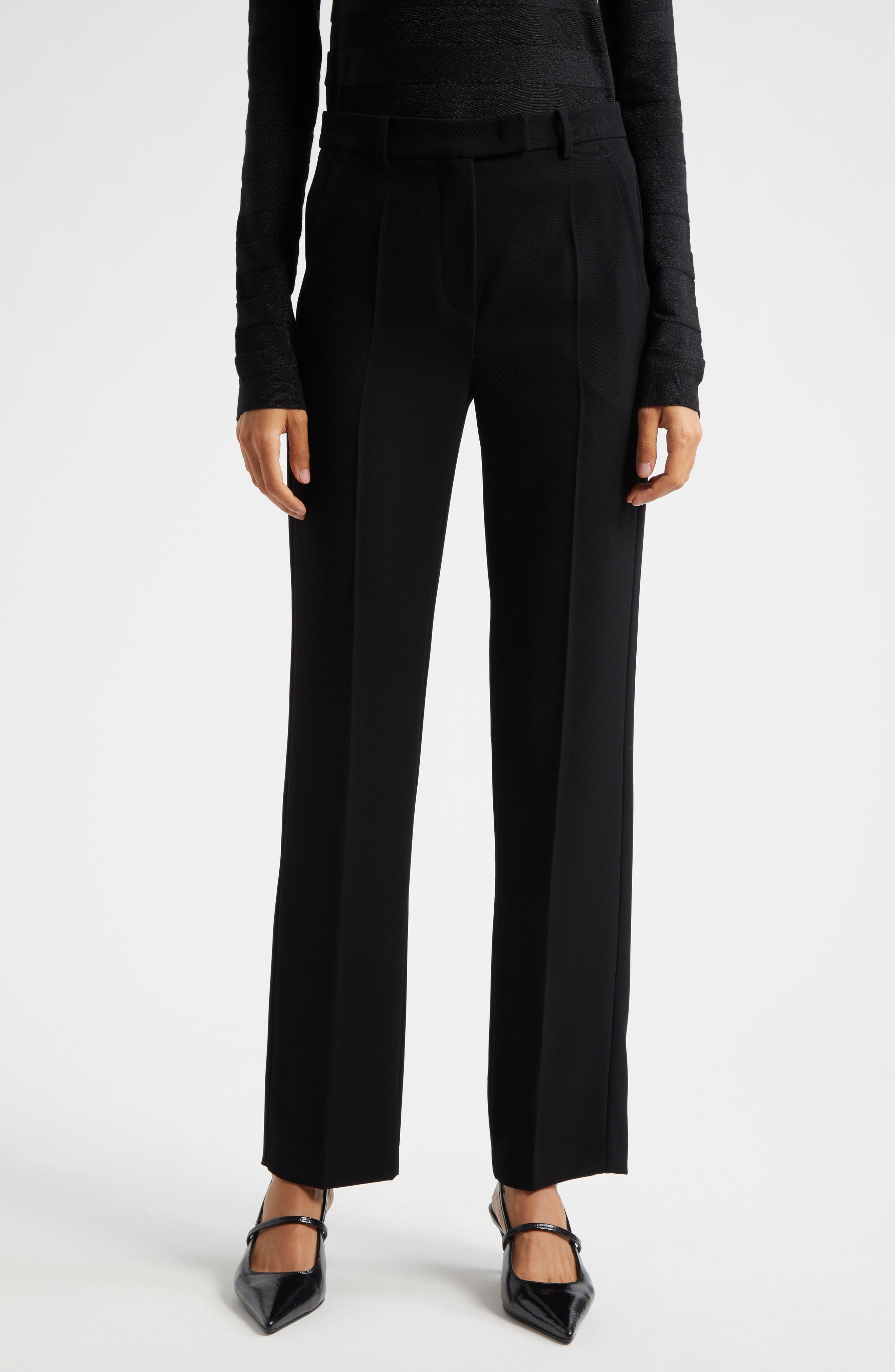 Techno Gabardine Straight Leg Pants - image 1