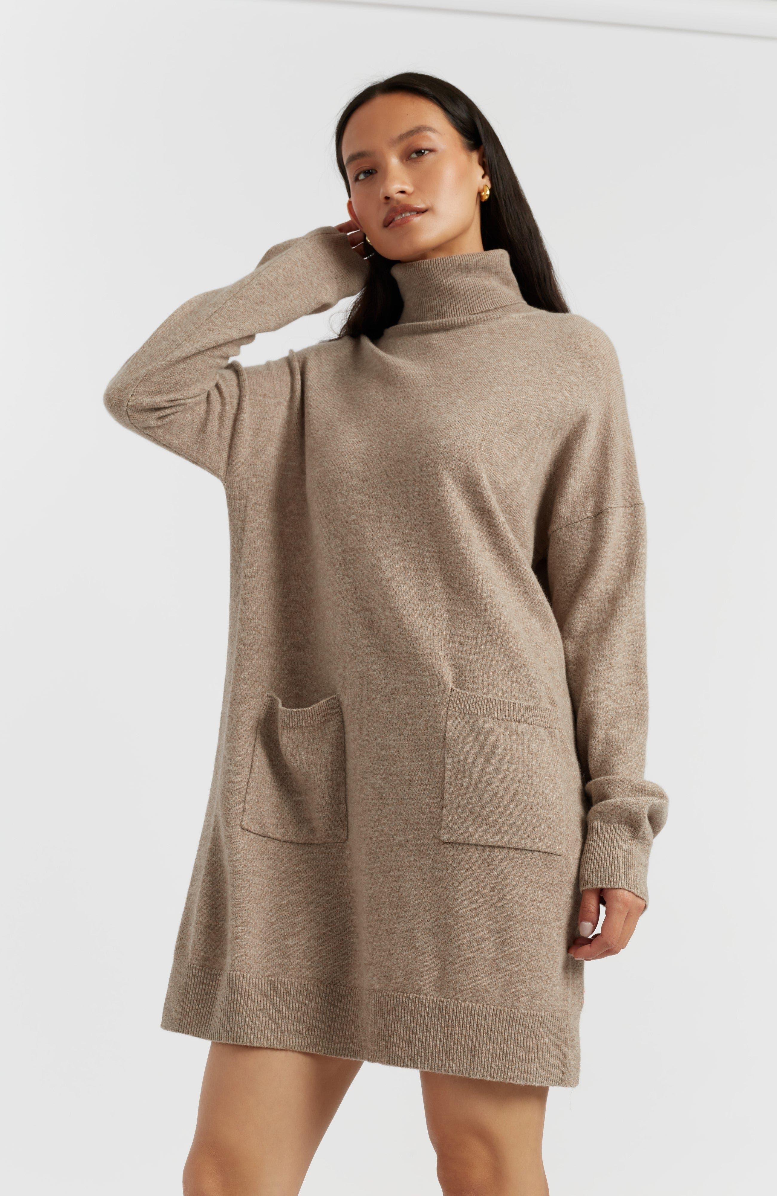 Cashmere Rollneck Dress - image 1