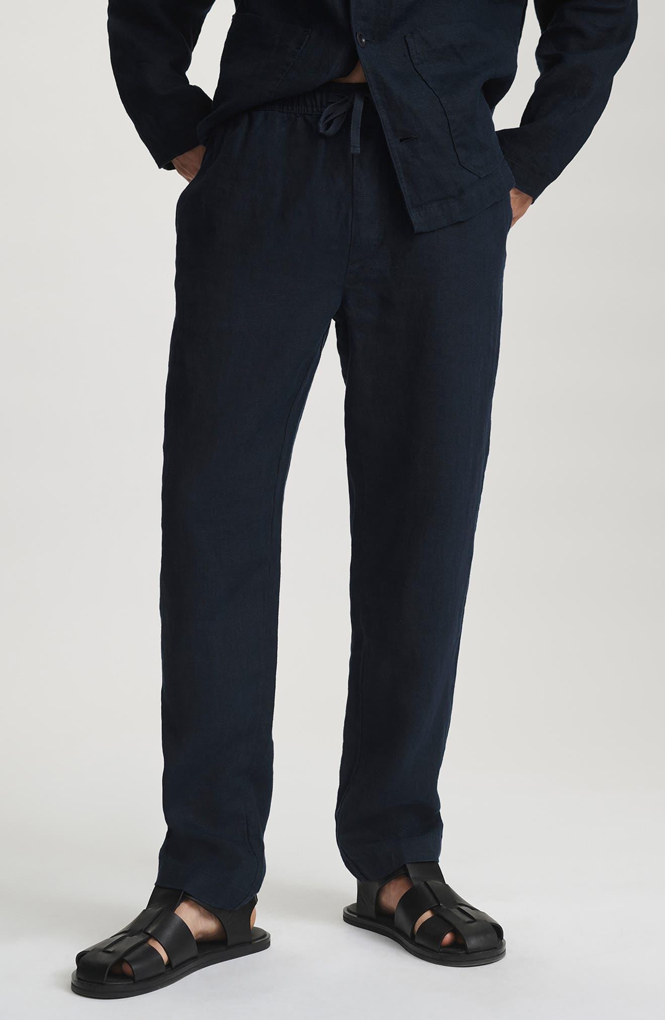 Drawstring Linen Pants - image 1