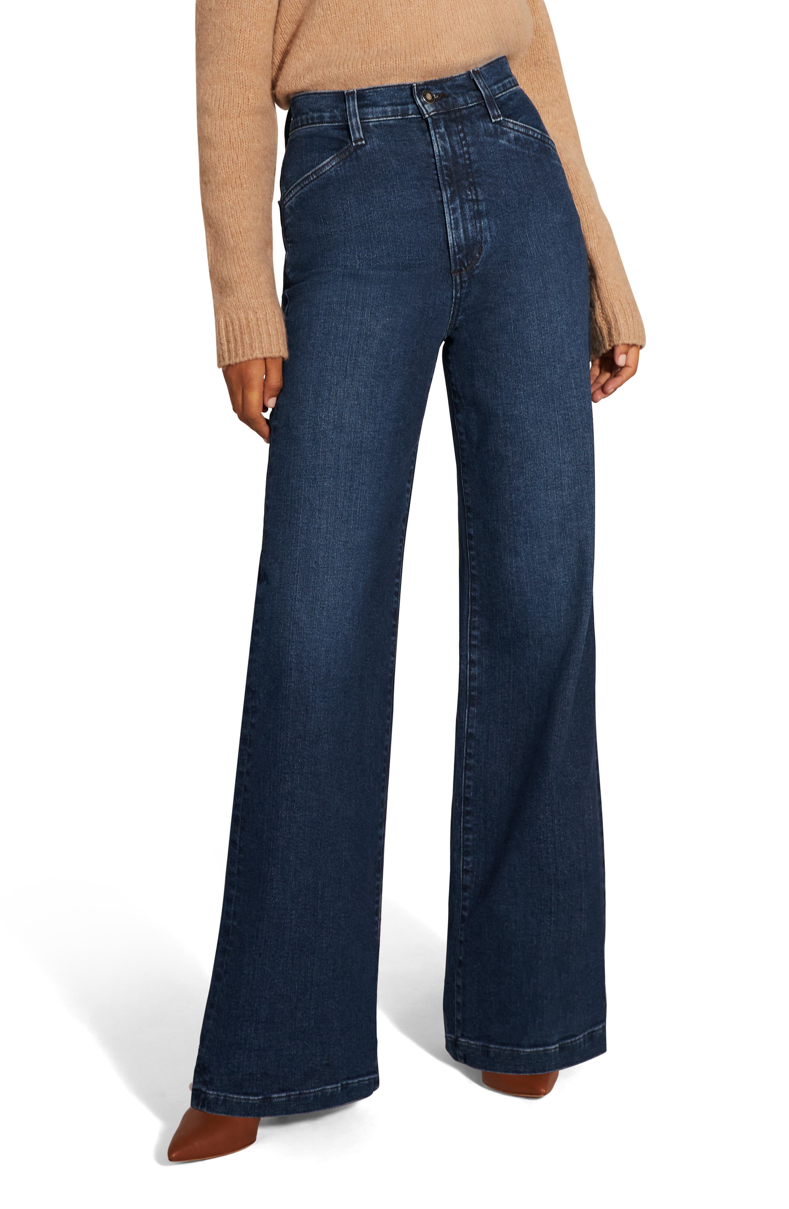 The Mischa Super High Waist Wide Leg Jeans - image 1