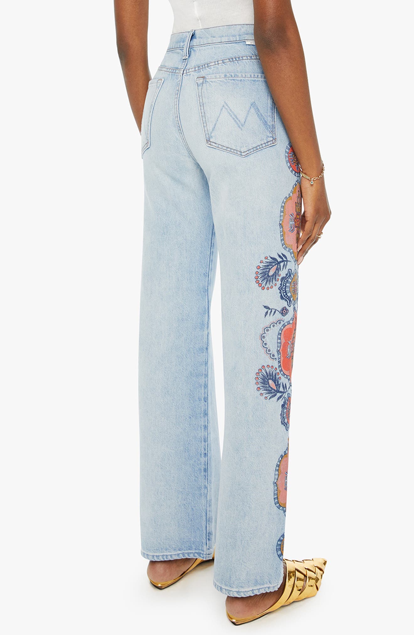 The Maven Sneak High Waist Wide Leg Jeans - image 2