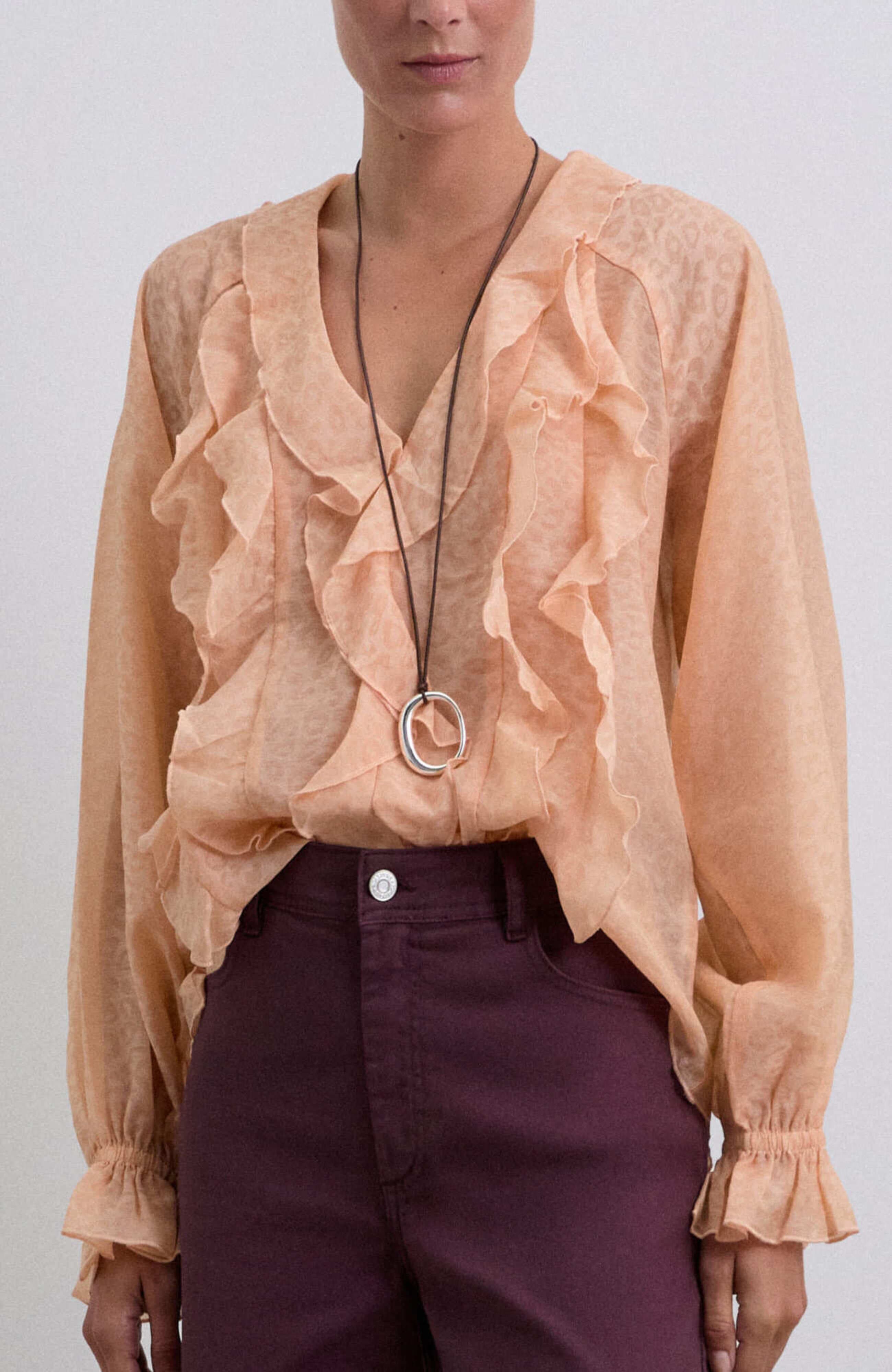 Leopardfrills Shirt - image 1