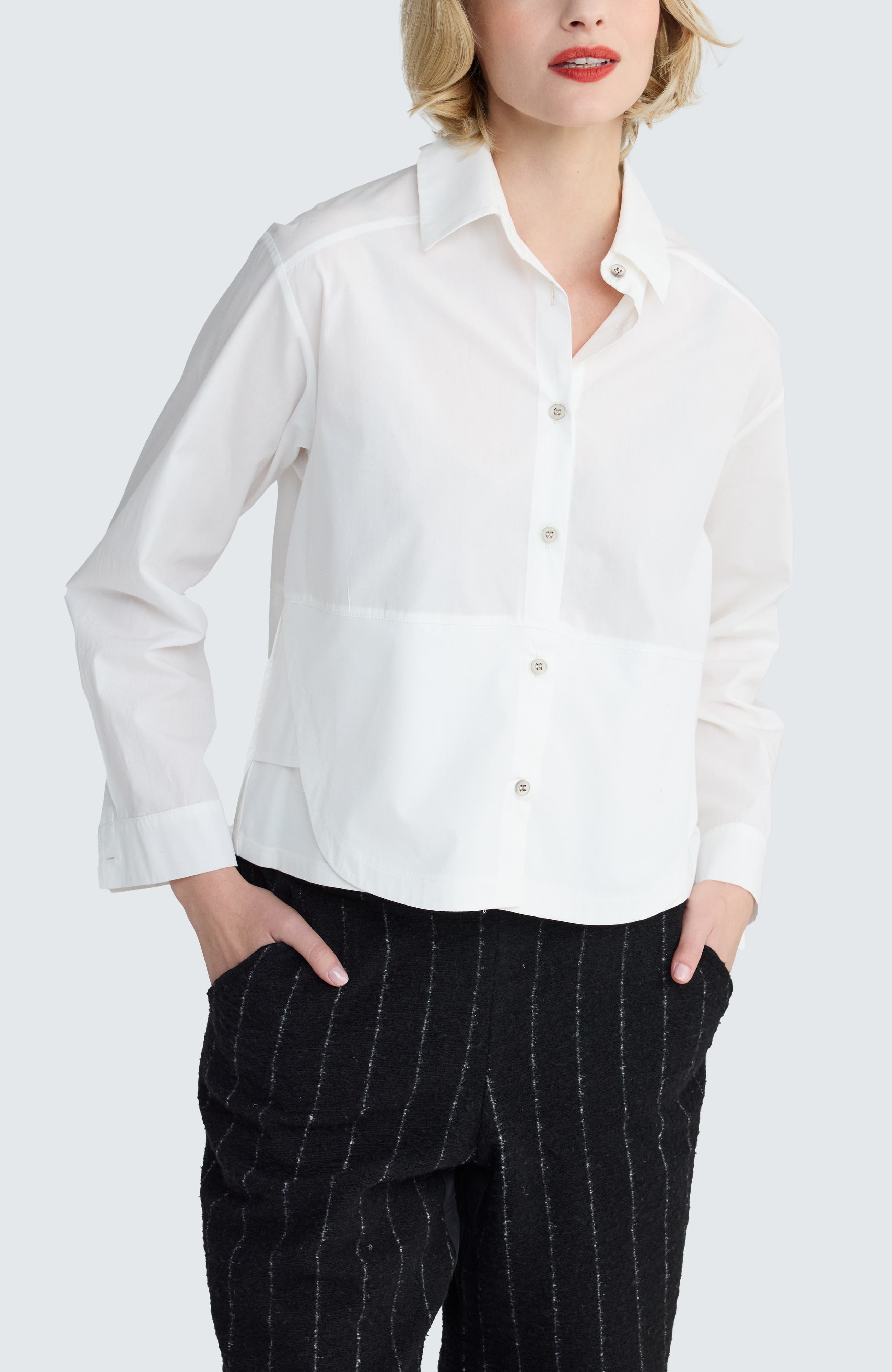 Liora Poplin Shirt-Blouse - image 3