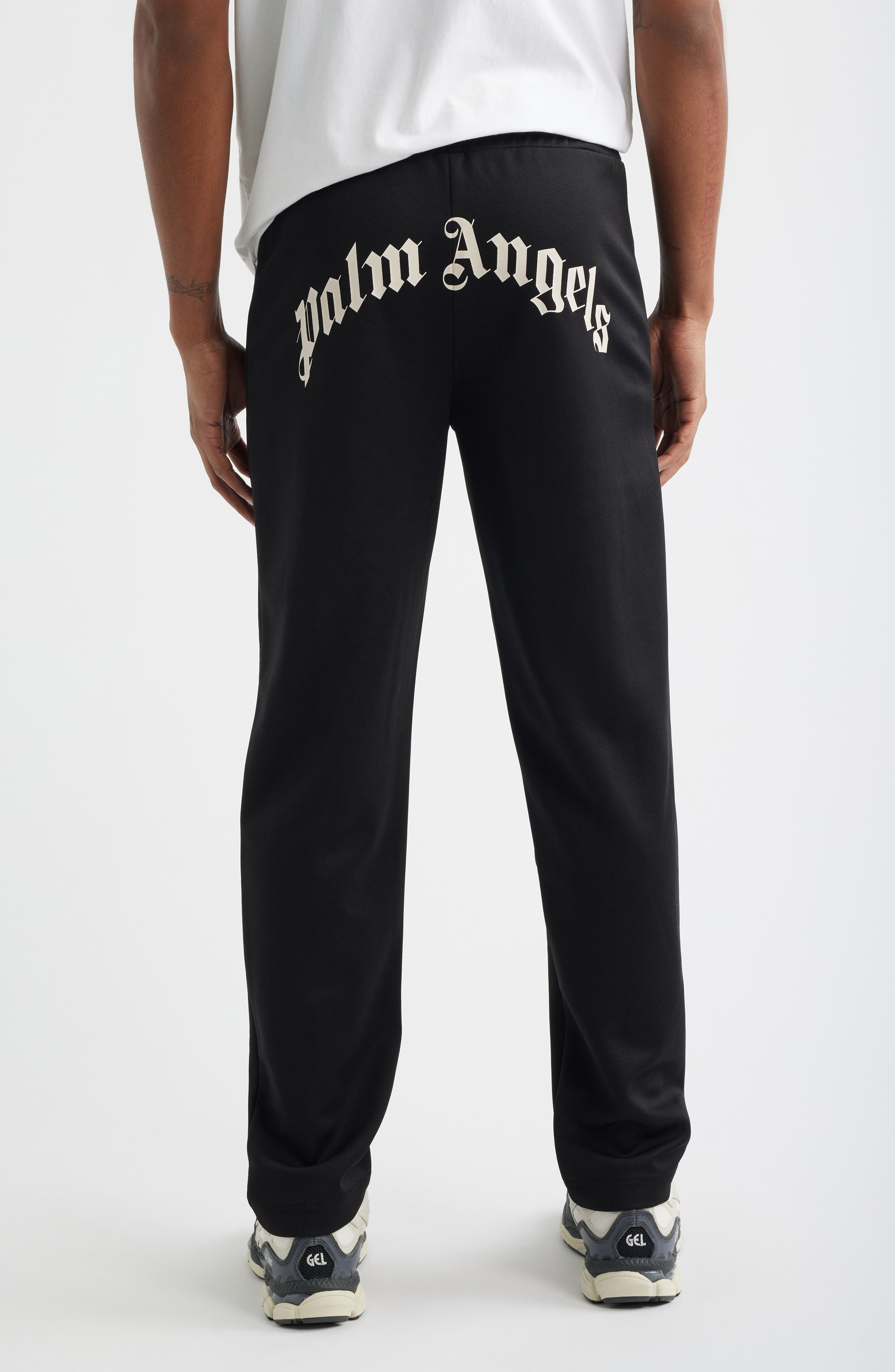 Back Curved Logo Track Pants - image 2