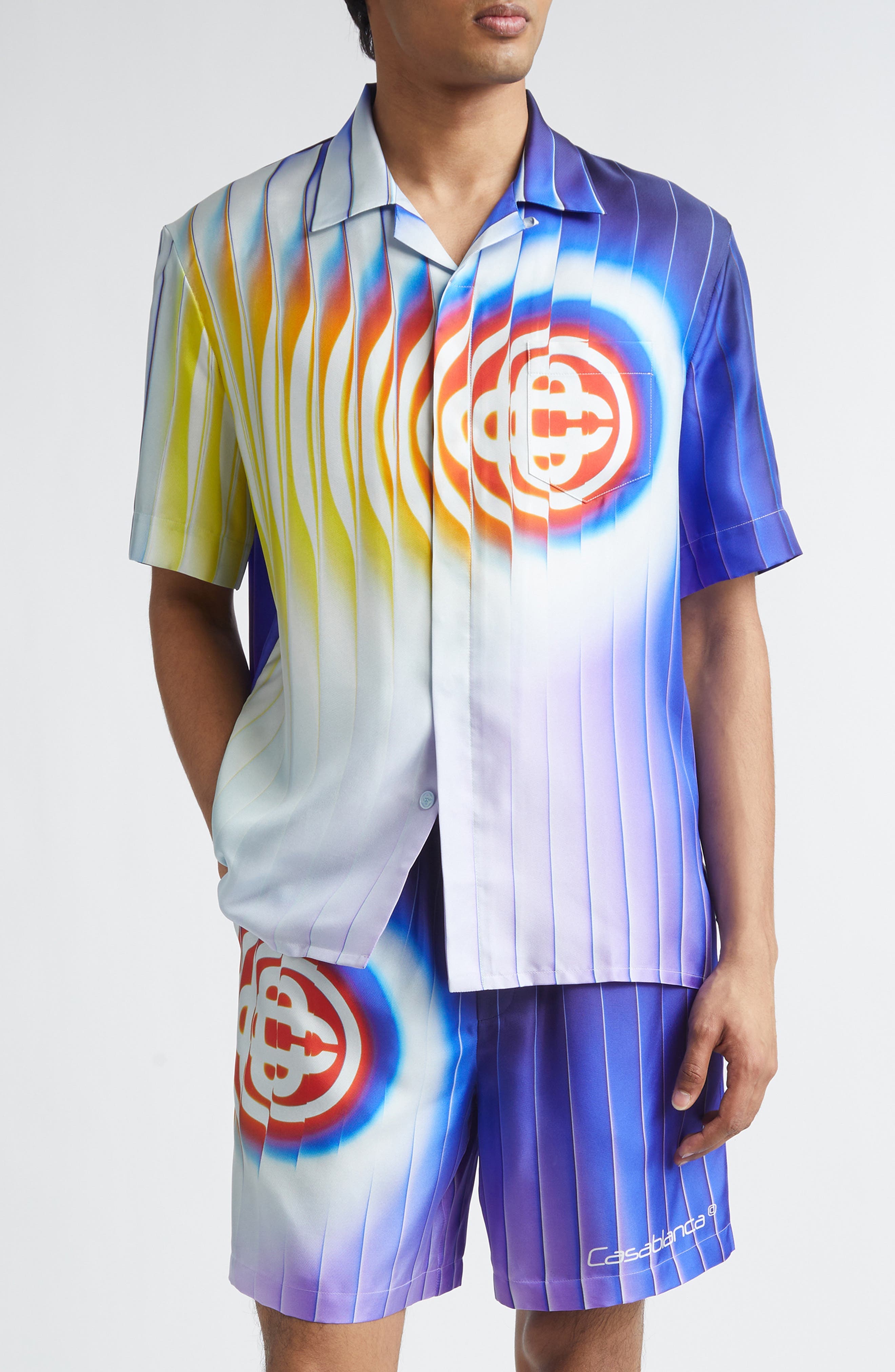 Shockwave Silk Camp Shirt - image 1