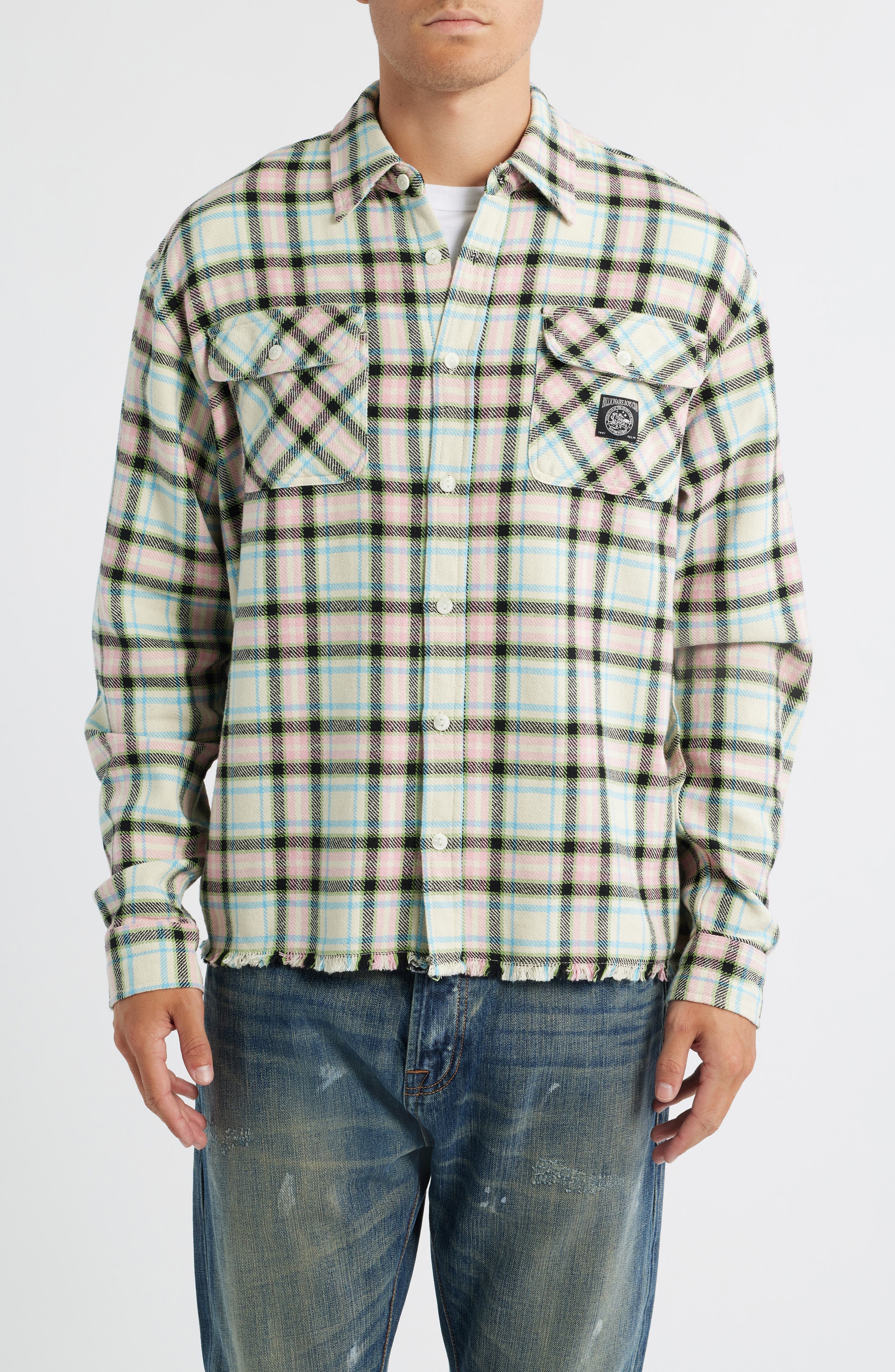 BB Dust Storm Plaid Button-Up Shirt - image 2