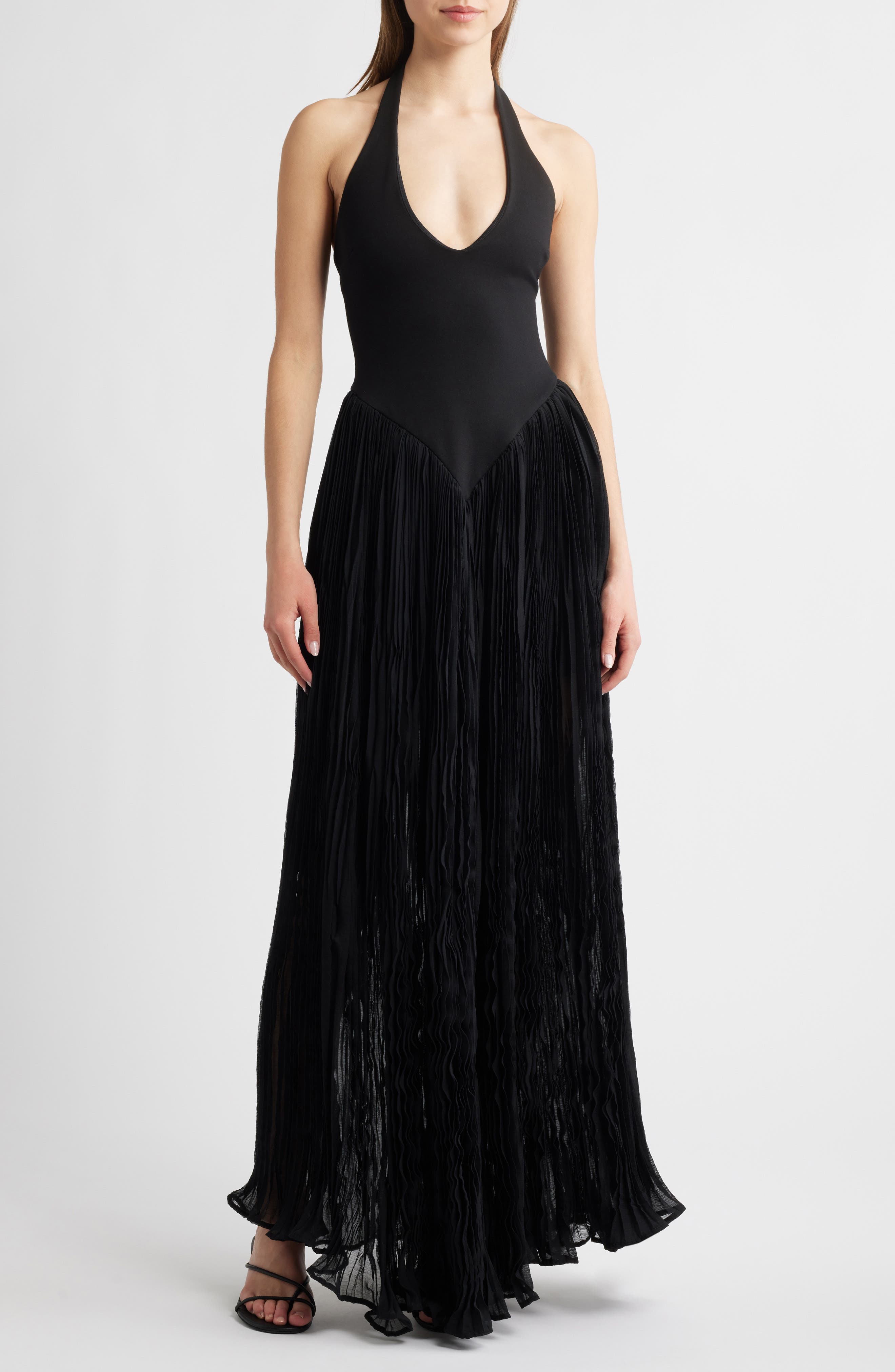 Rowena Halter Dress - image 1