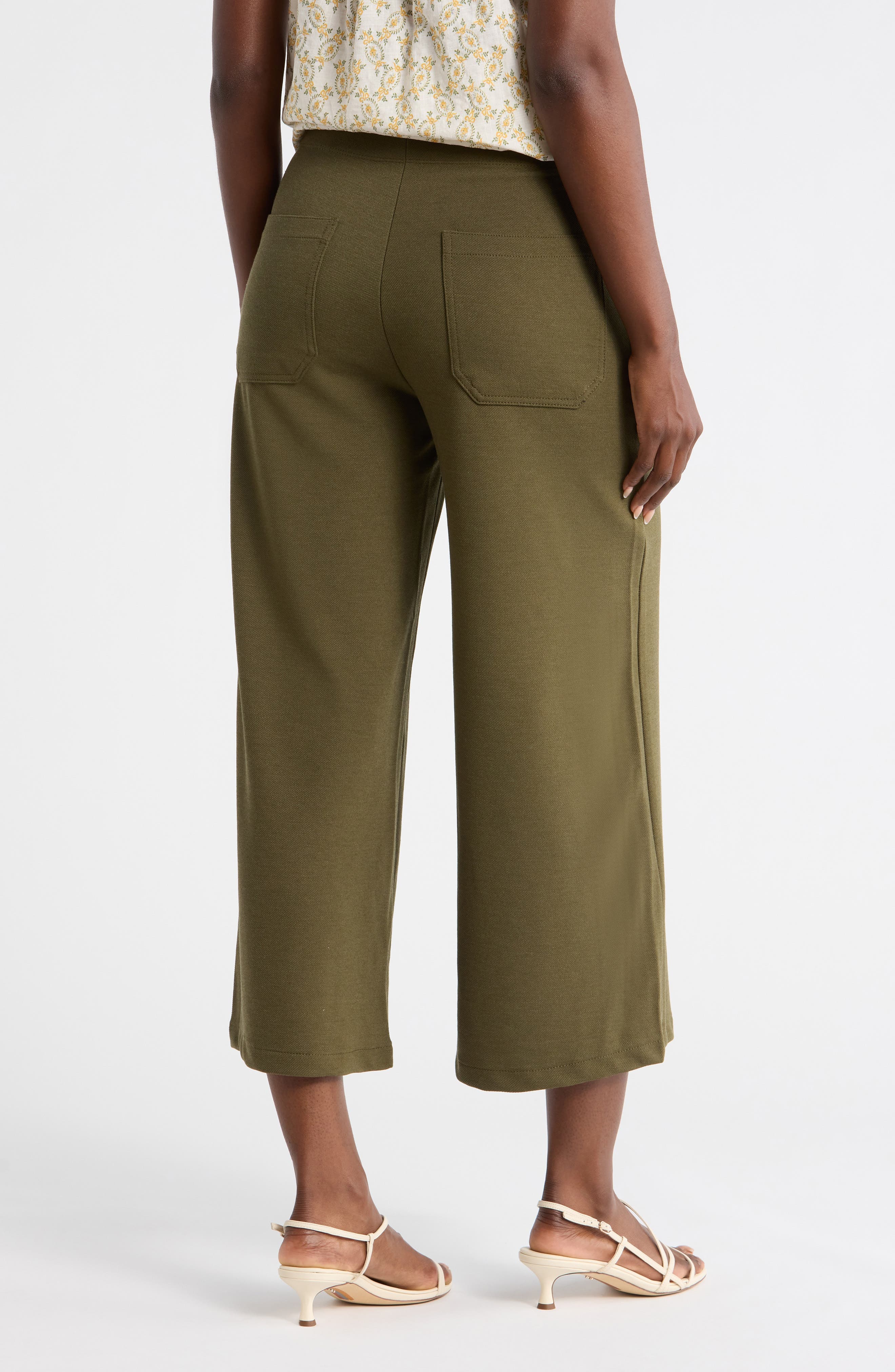 Crop Wide Leg Pants - image 2