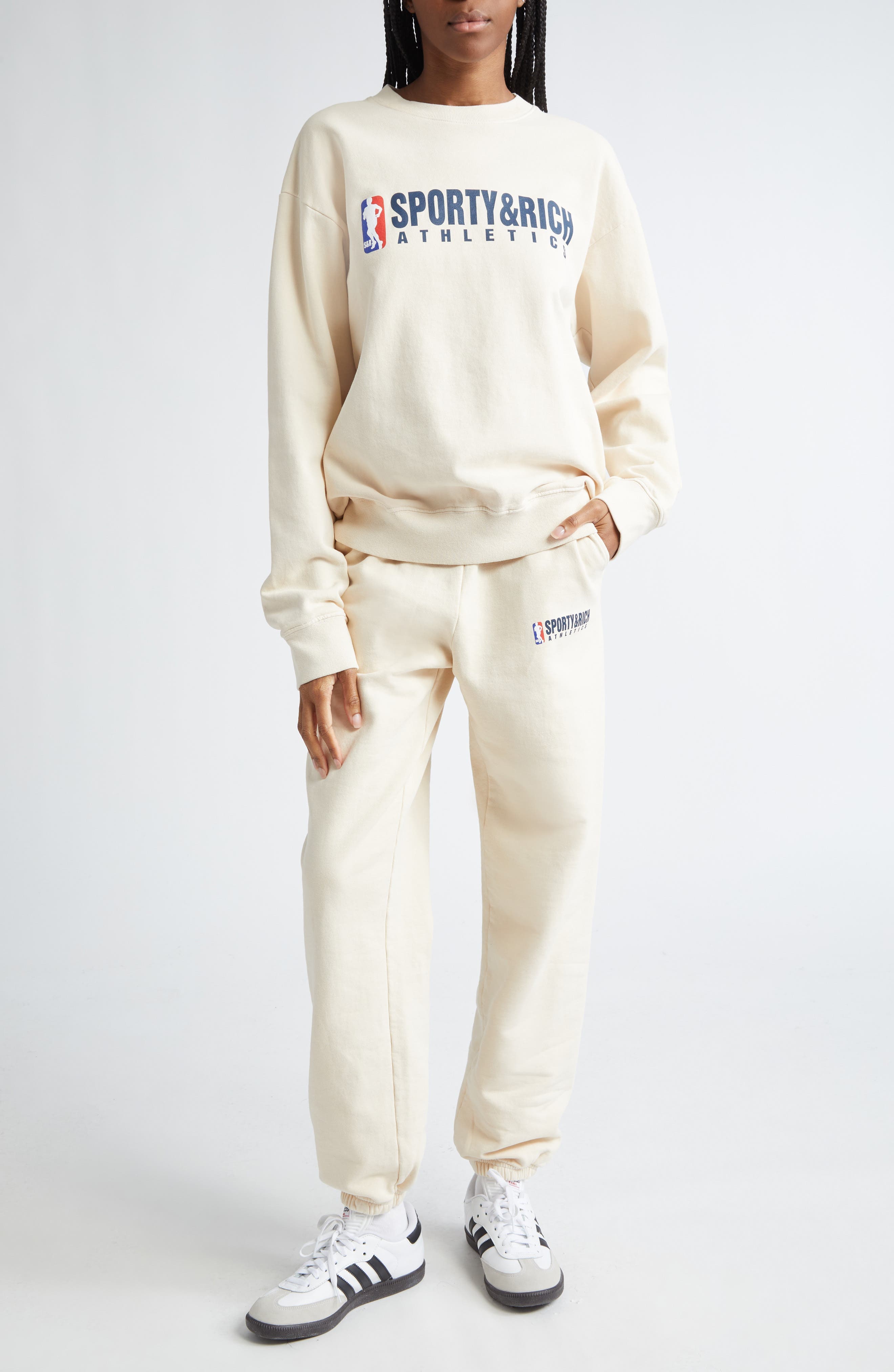 Team Logo Cotton Sweatpants - image 2