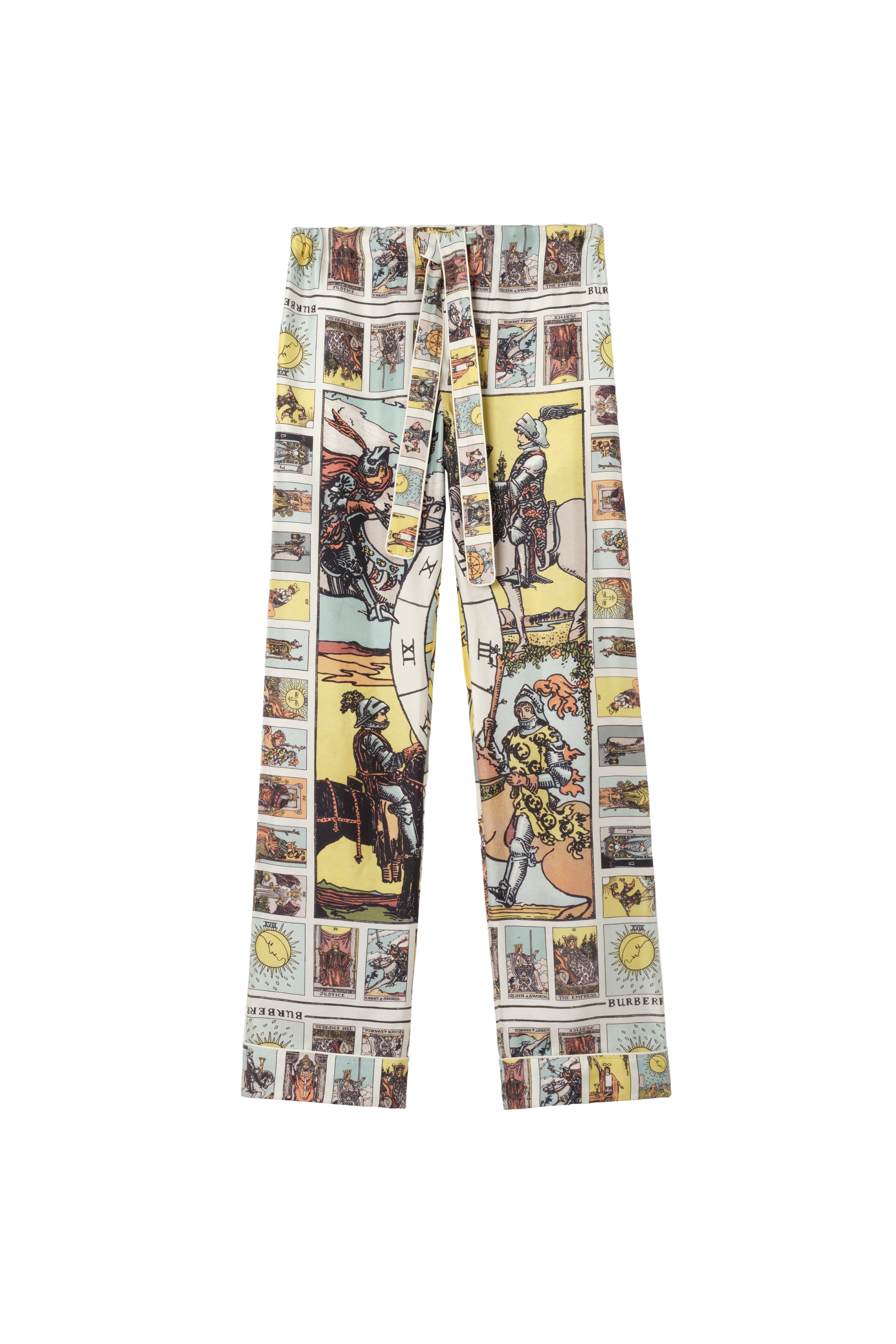 Tarot Silk Pyjama Trousers - image 2
