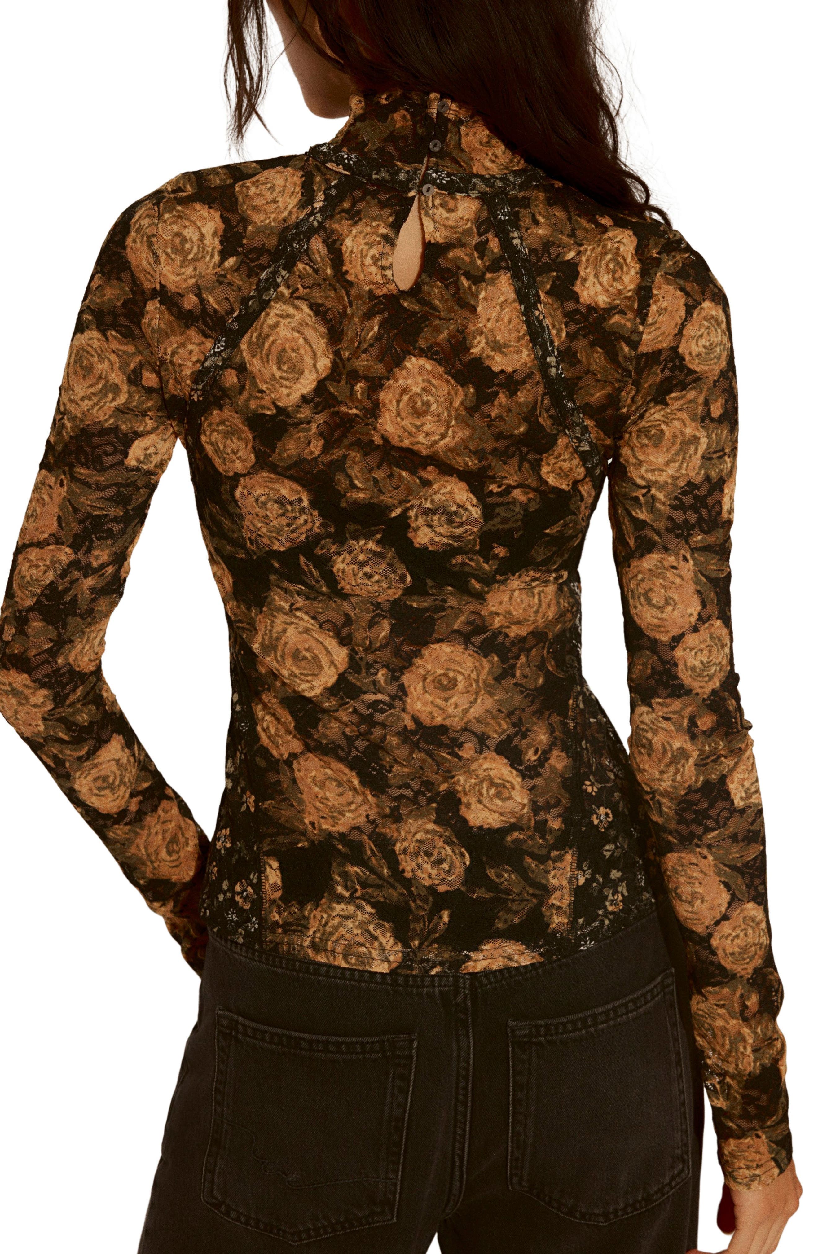Lyric Floral Lace Top - image 2