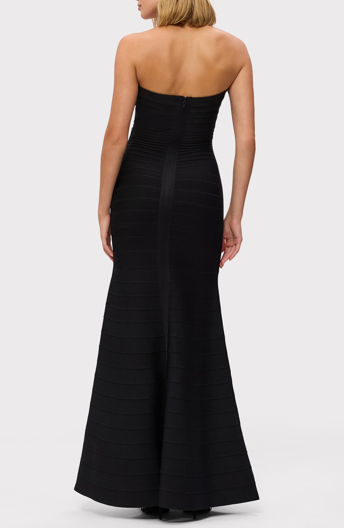 The Sara Strapless Mermaid Gown - image 2