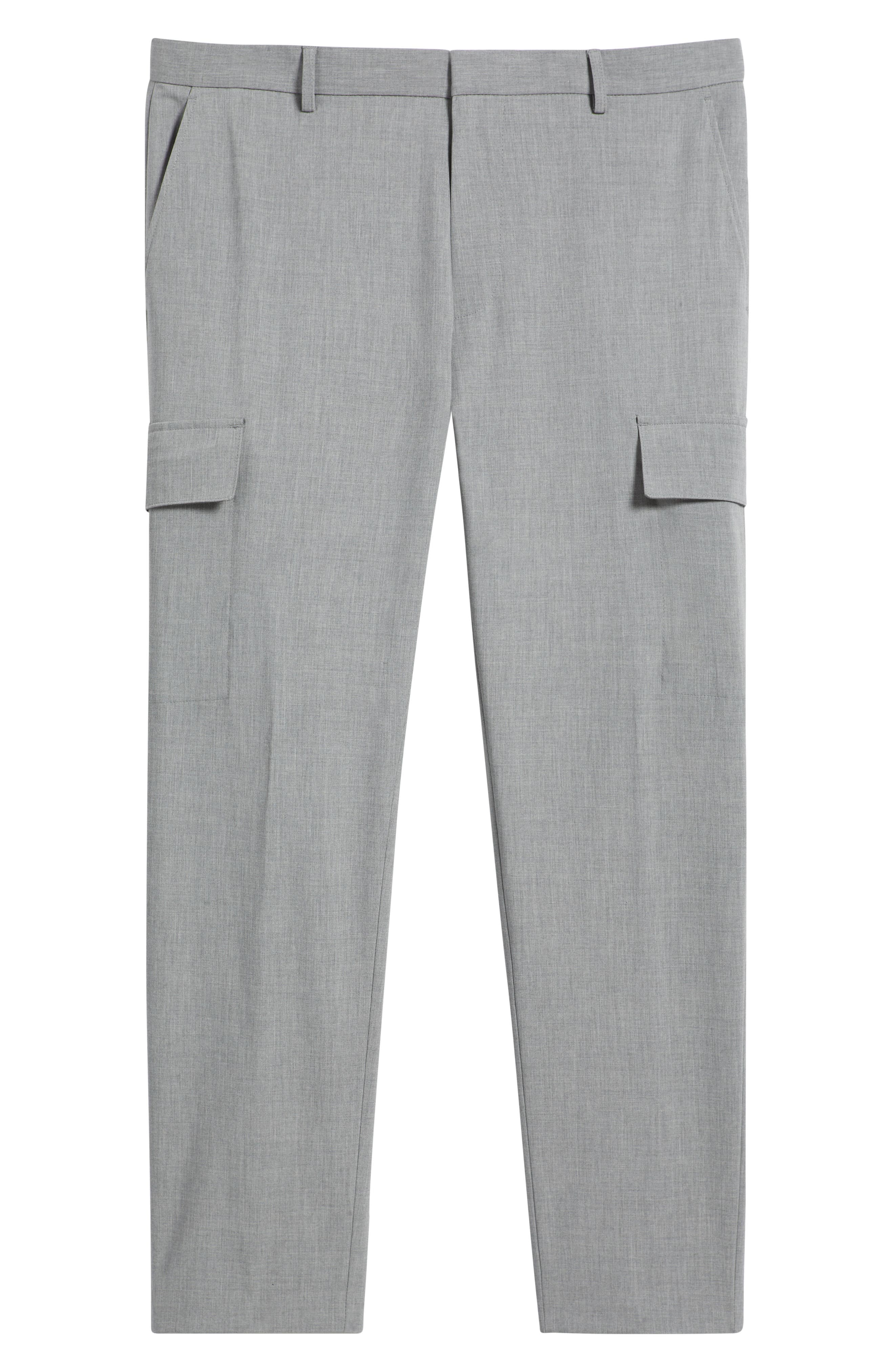 Pepe Flat Front Stretch Cargo Pants
