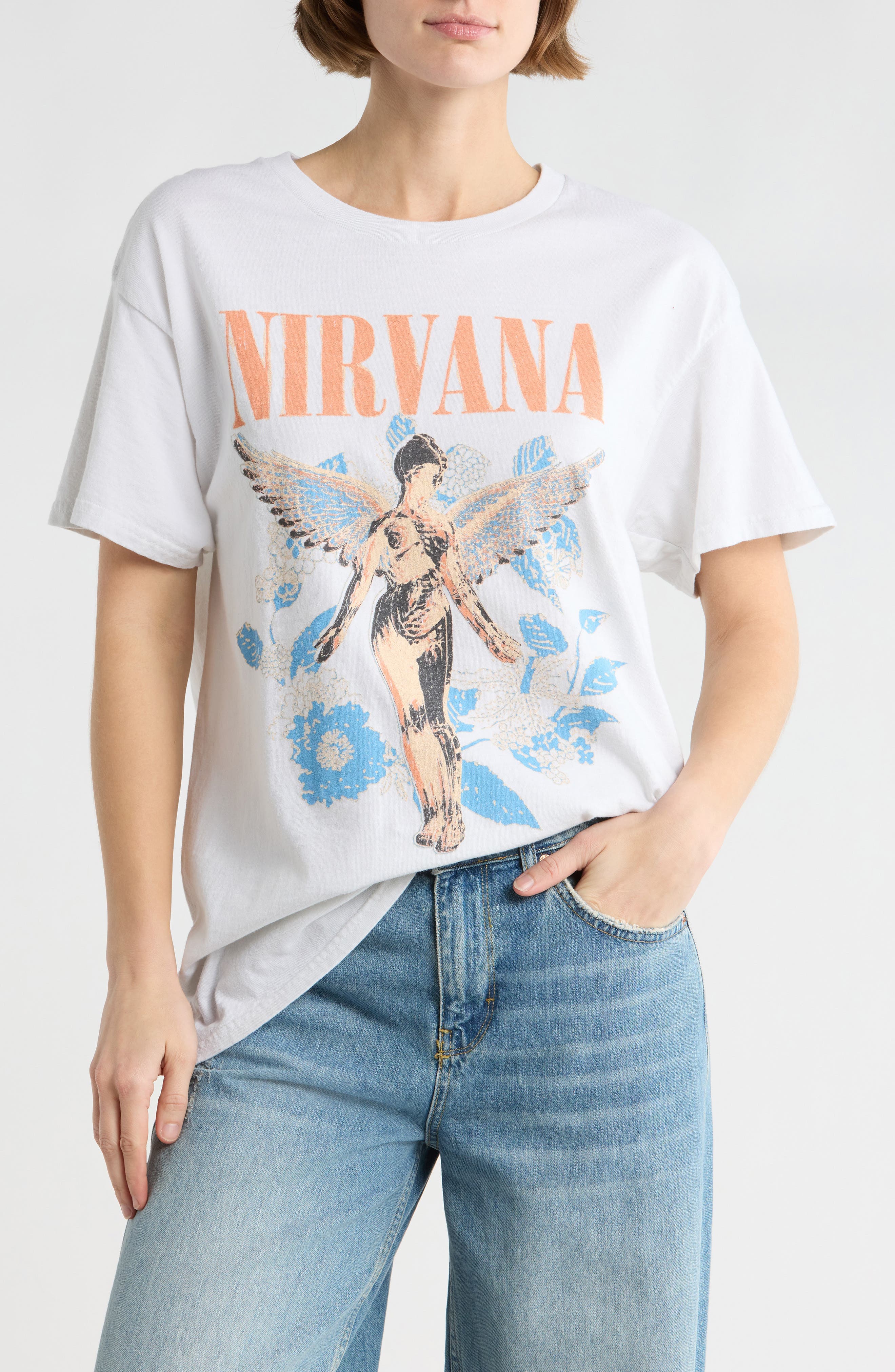 Nirvana Angel Graphic T-Shirt - image 1