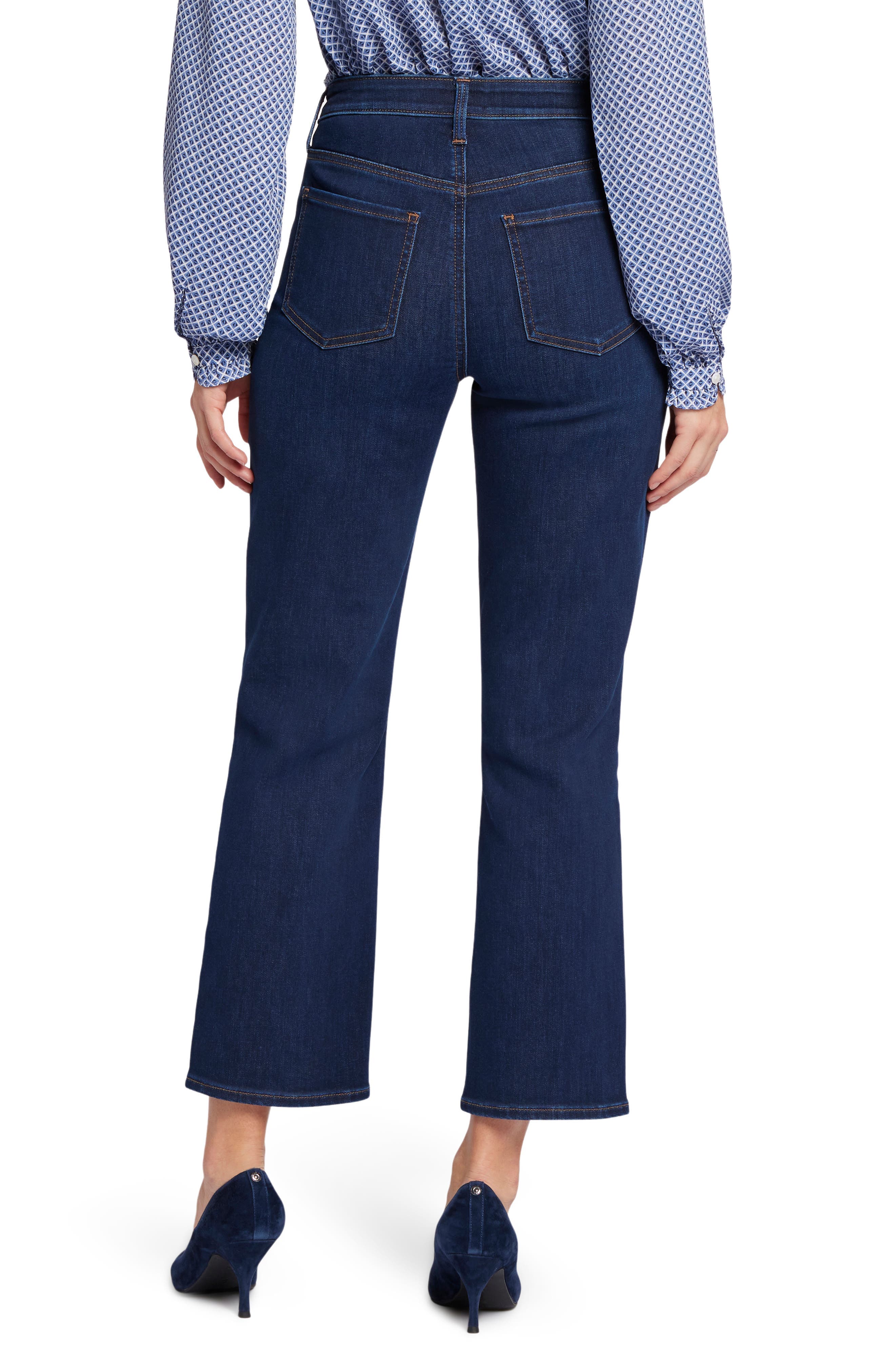 High Waist Ankle Relaxed Straight Leg Jeans - image 2