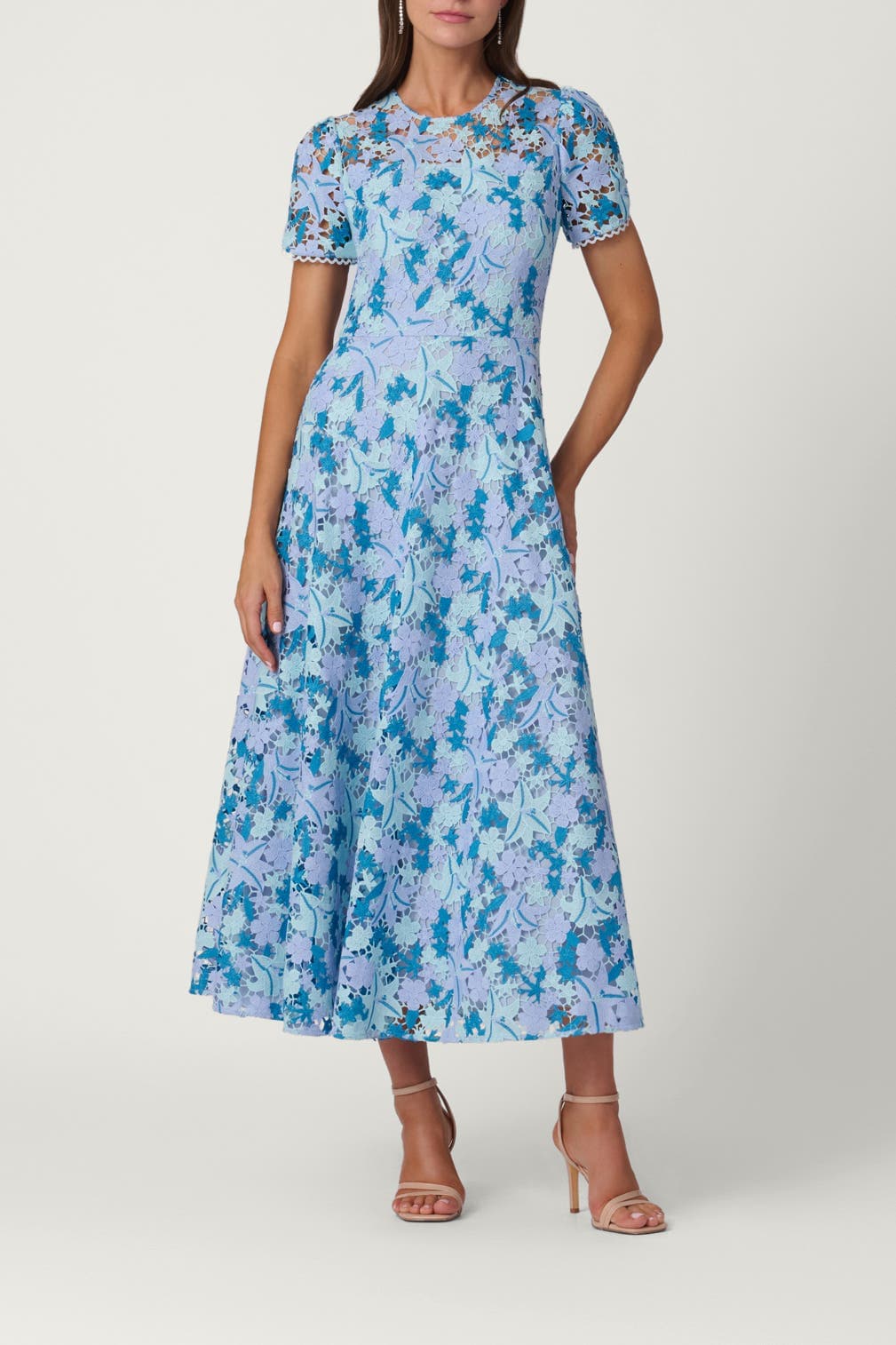 Midnight Tricolor Lace Preston Dress - image 1