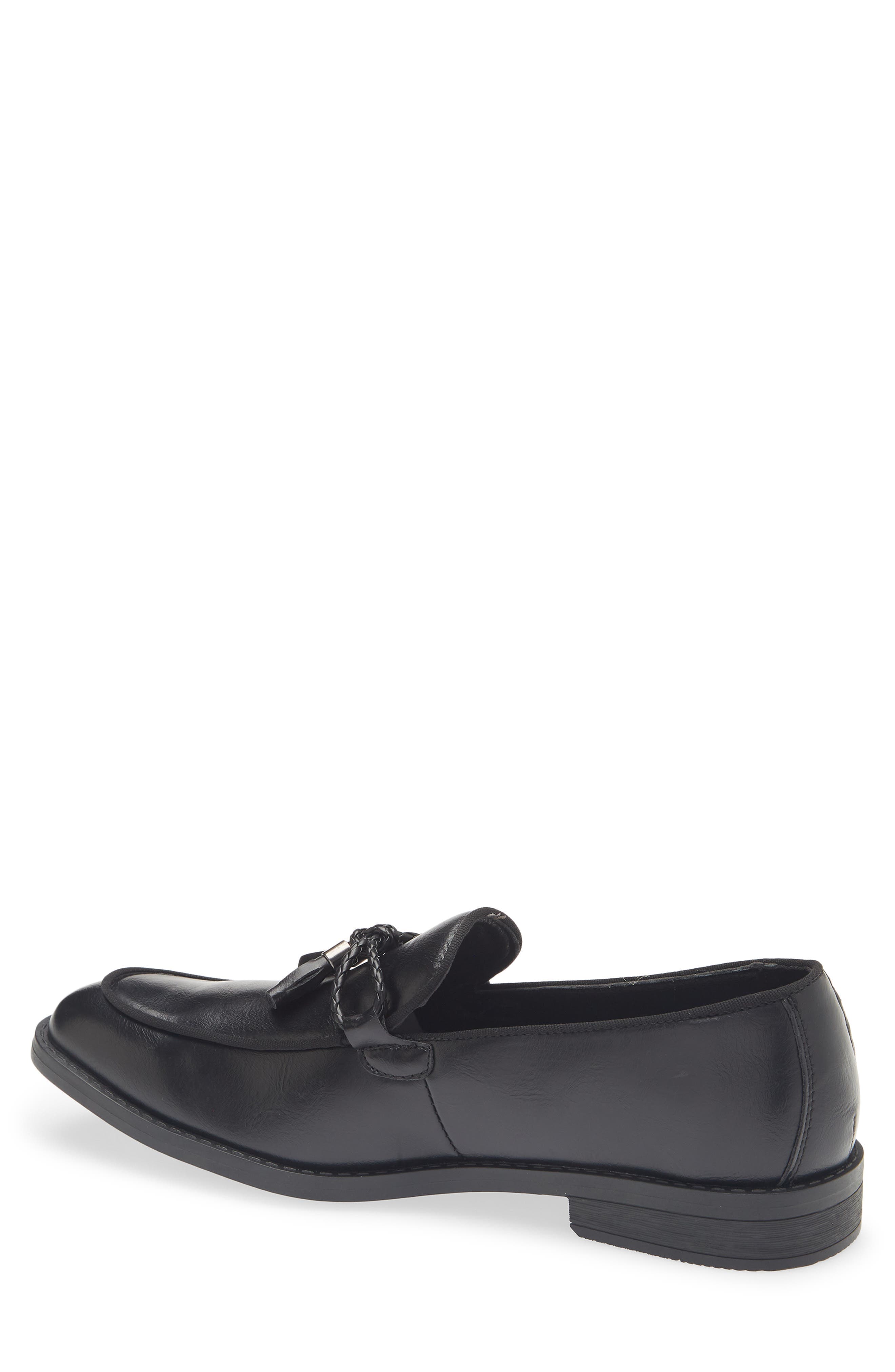 Tassel Faux Leather Loafer - image 2