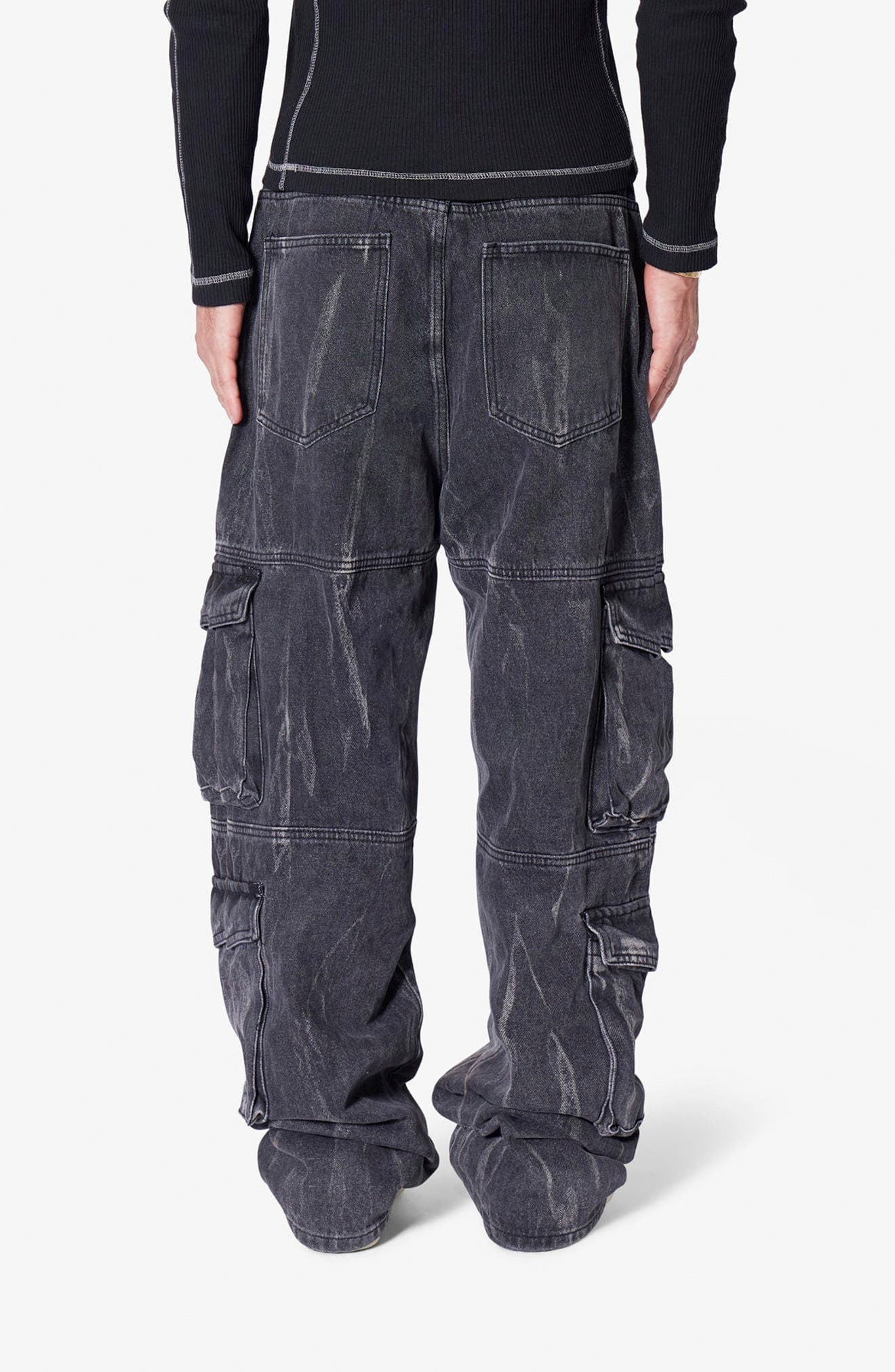 Ultra Baggy Cotton Cargo Pants - image 2