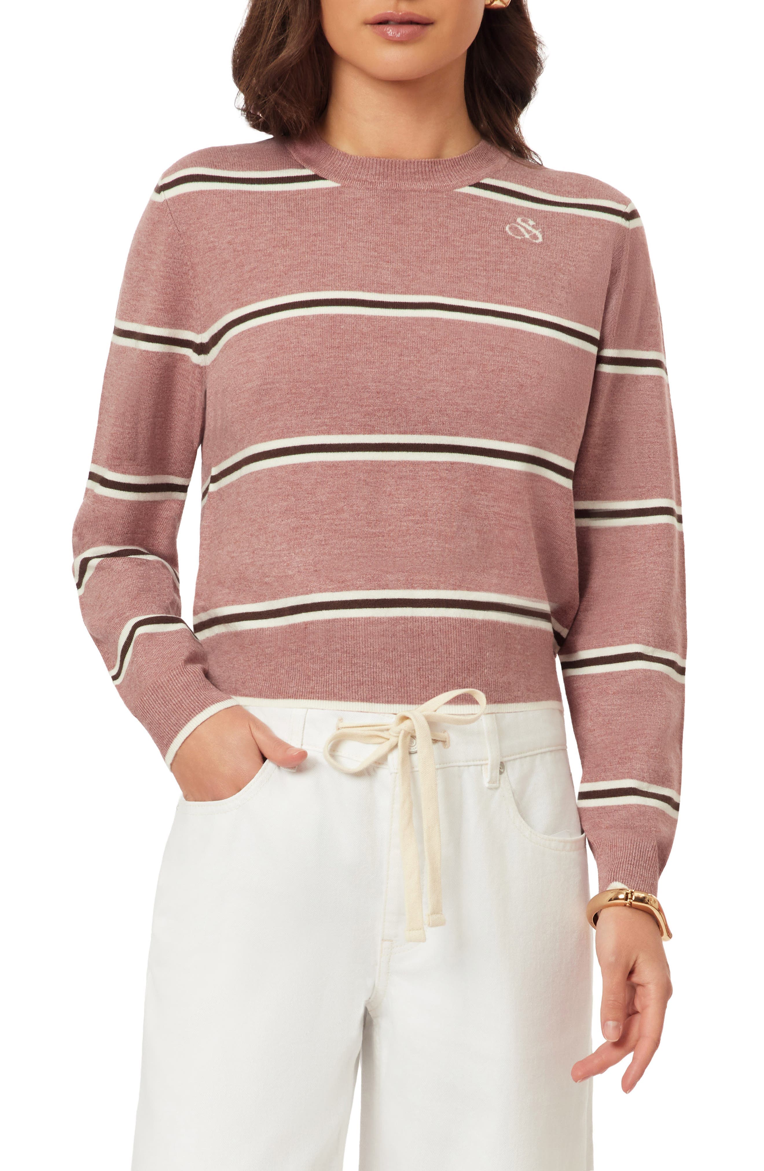 Crop Pullover Crewneck Sweater - image 3