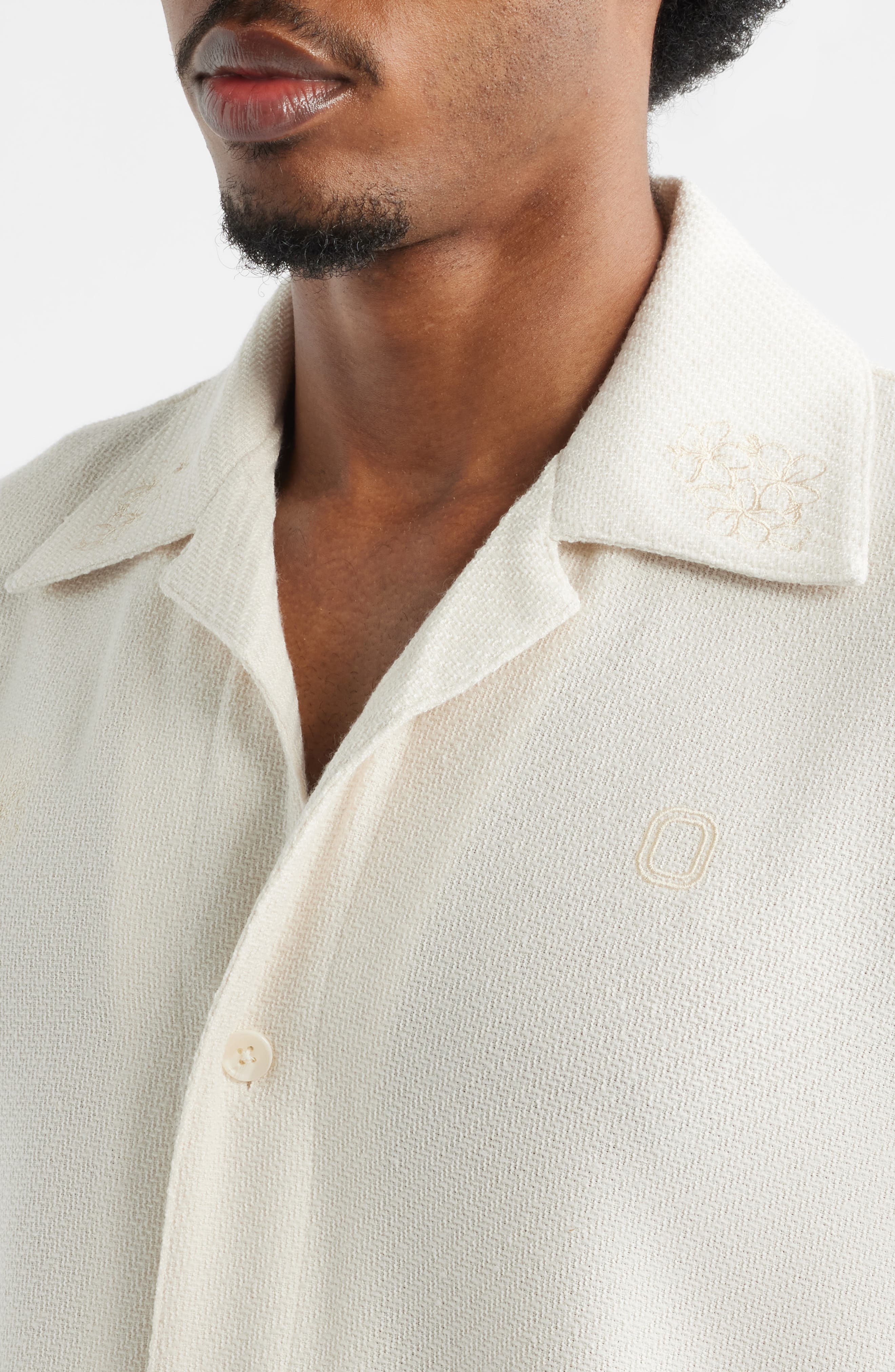 Daybreak Embroidered Camp Shirt - image 2