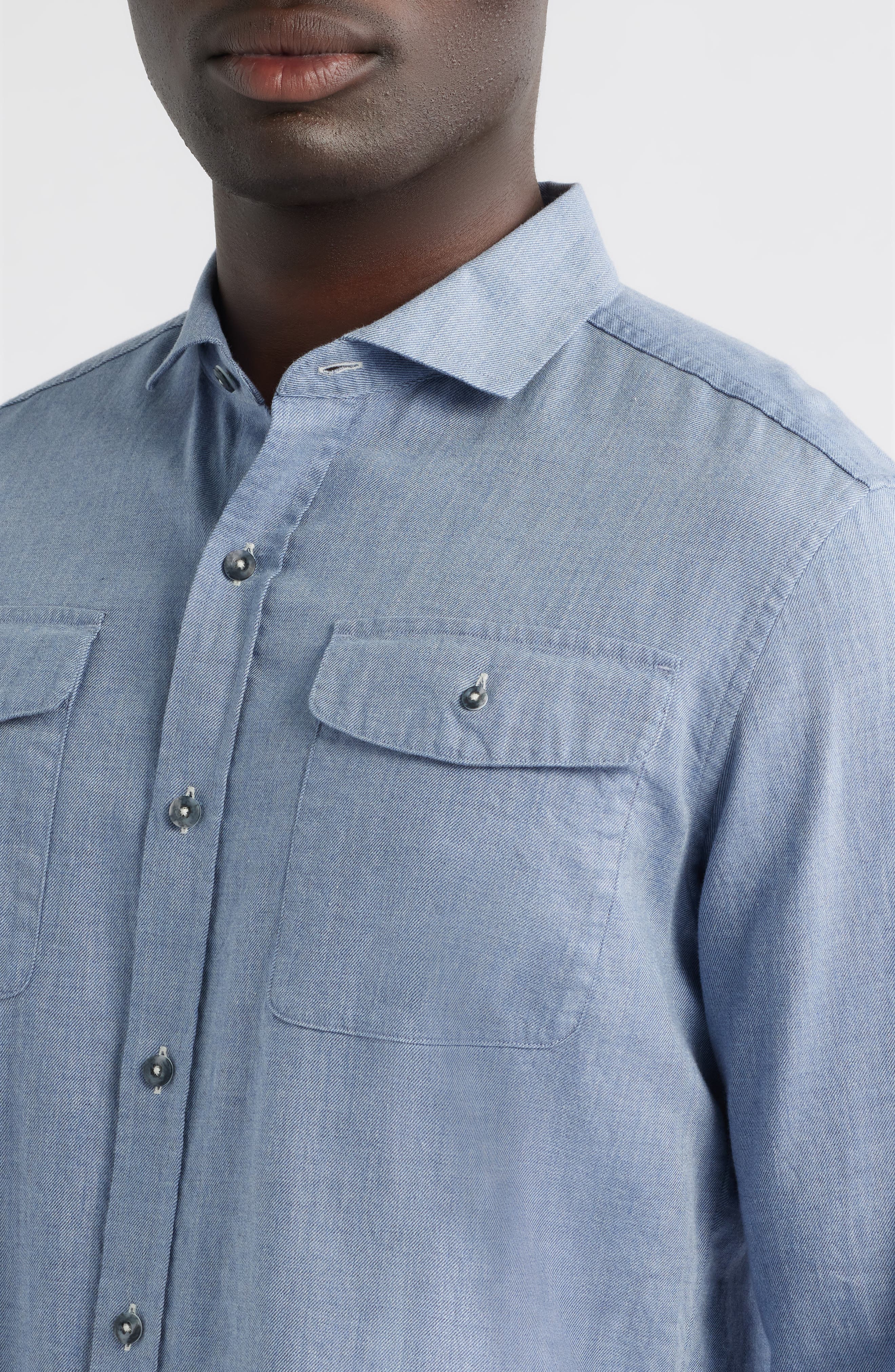 Alpond Hangin' Out Cotton Button-Up Shirt - image 2