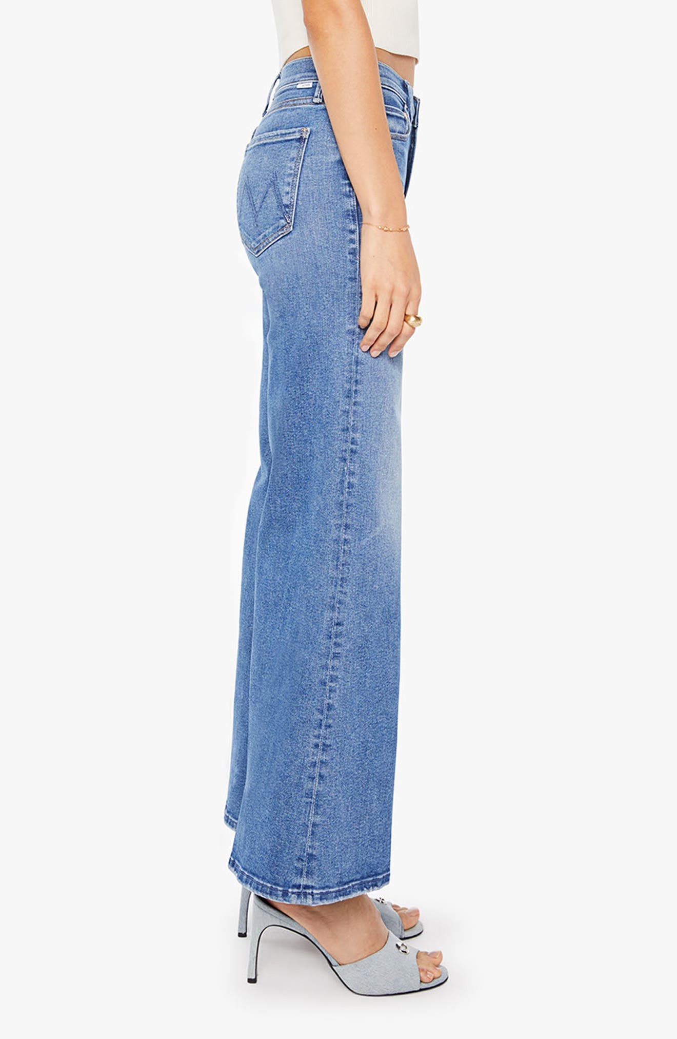 The Twister Skimp High Waist Flare Wide Leg Jeans - image 2
