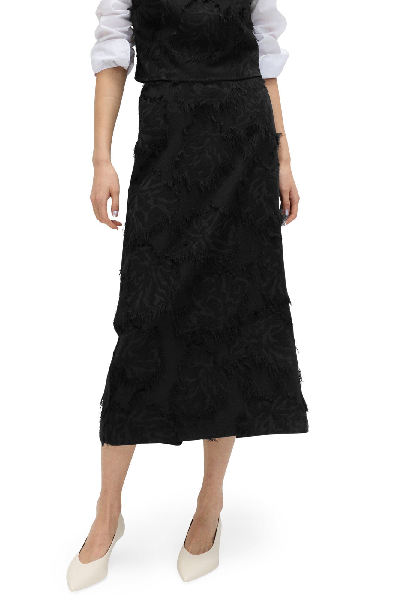 Tufted Jacquard Skirt - image 1