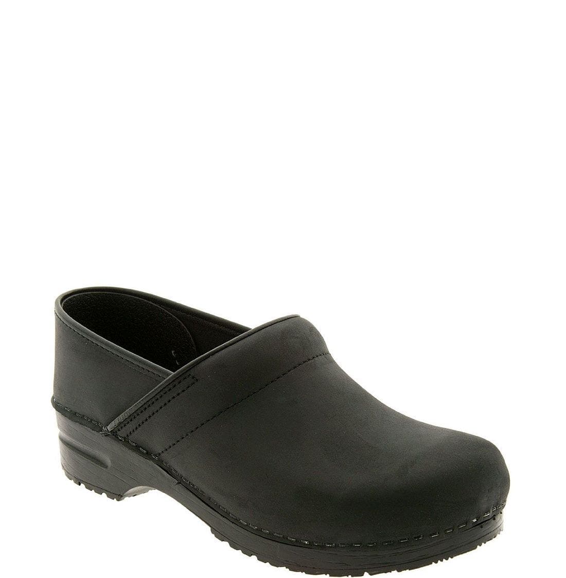 'Professional' Oiled Leather Clog