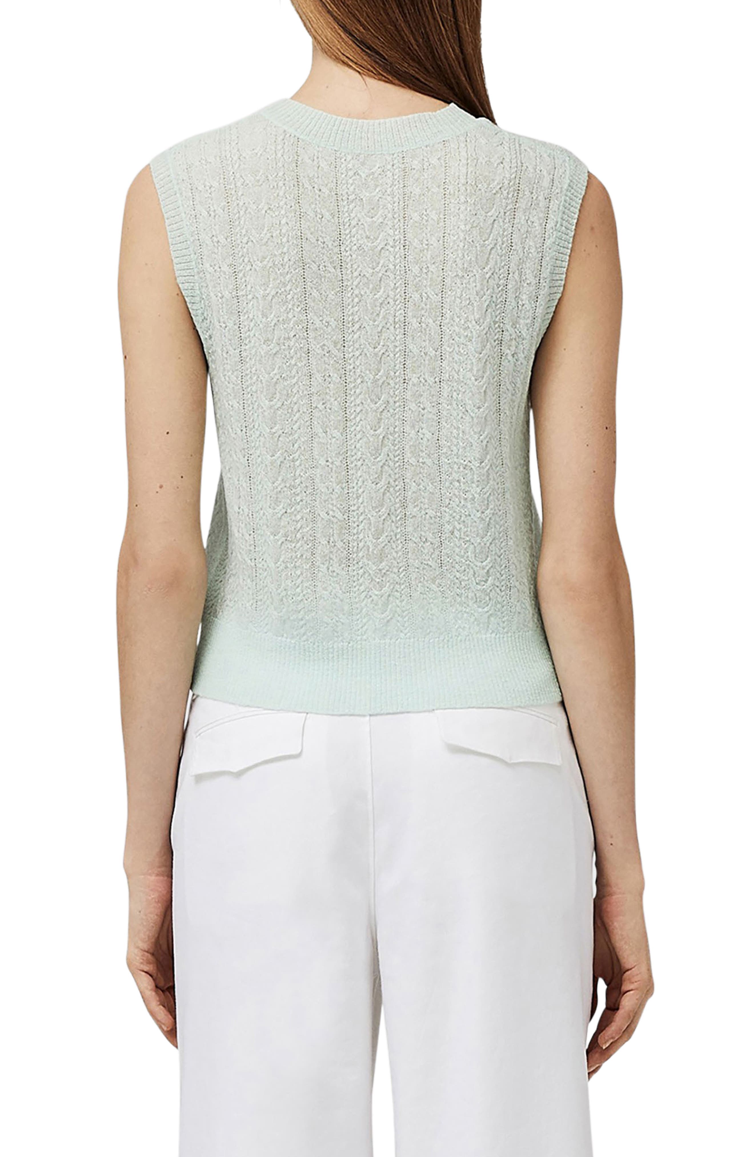 Kyle Cable Sweater Vest - image 2