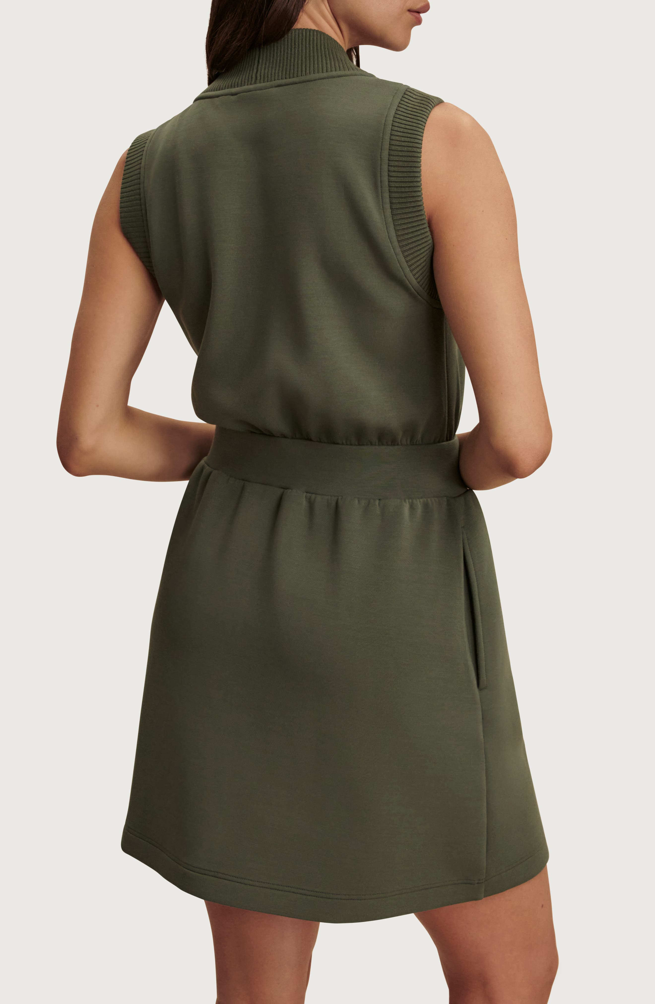 Polyanna Knit Half Zip Dress - image 4
