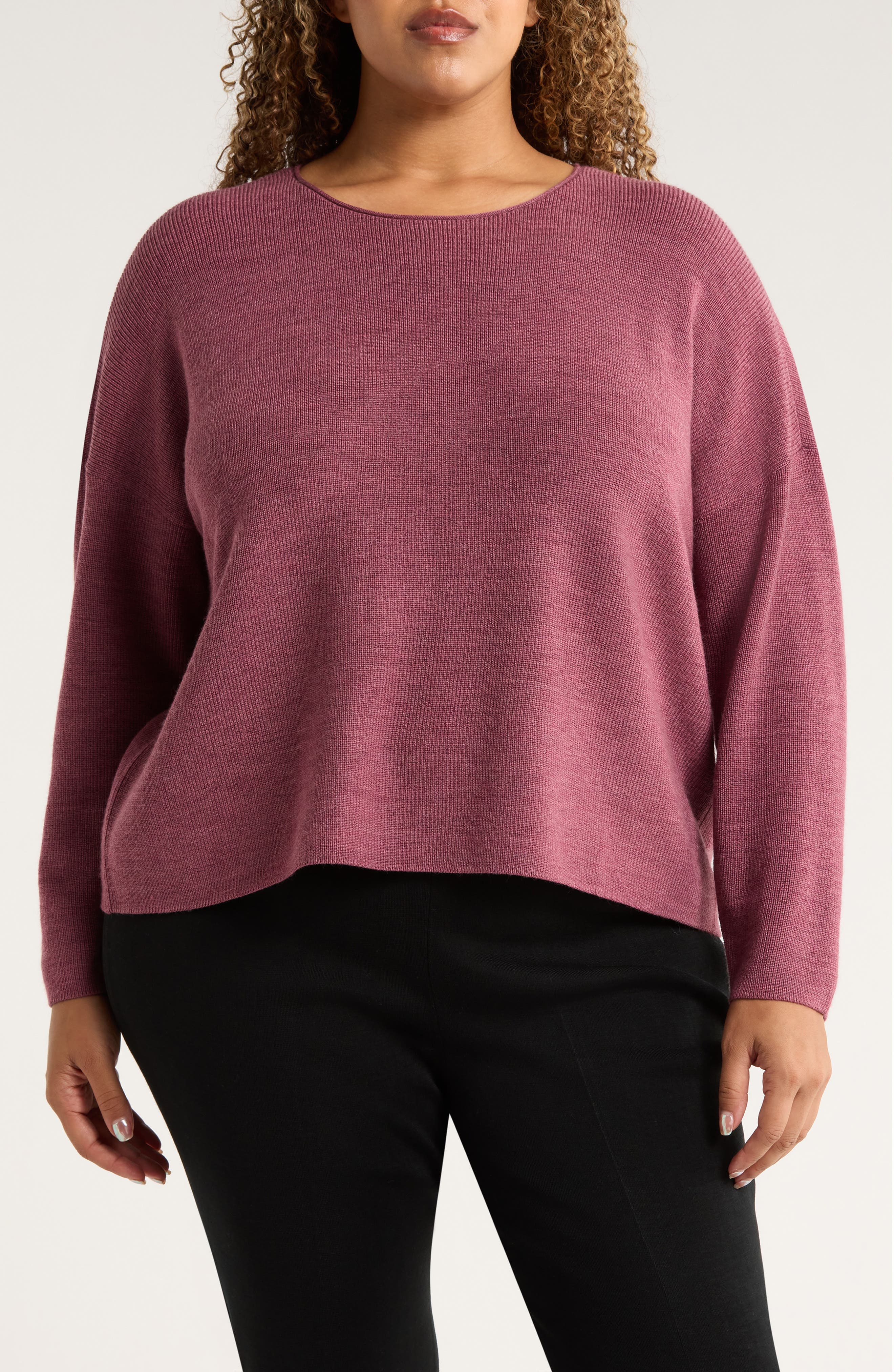 Crewneck Wool Sweater - image 1