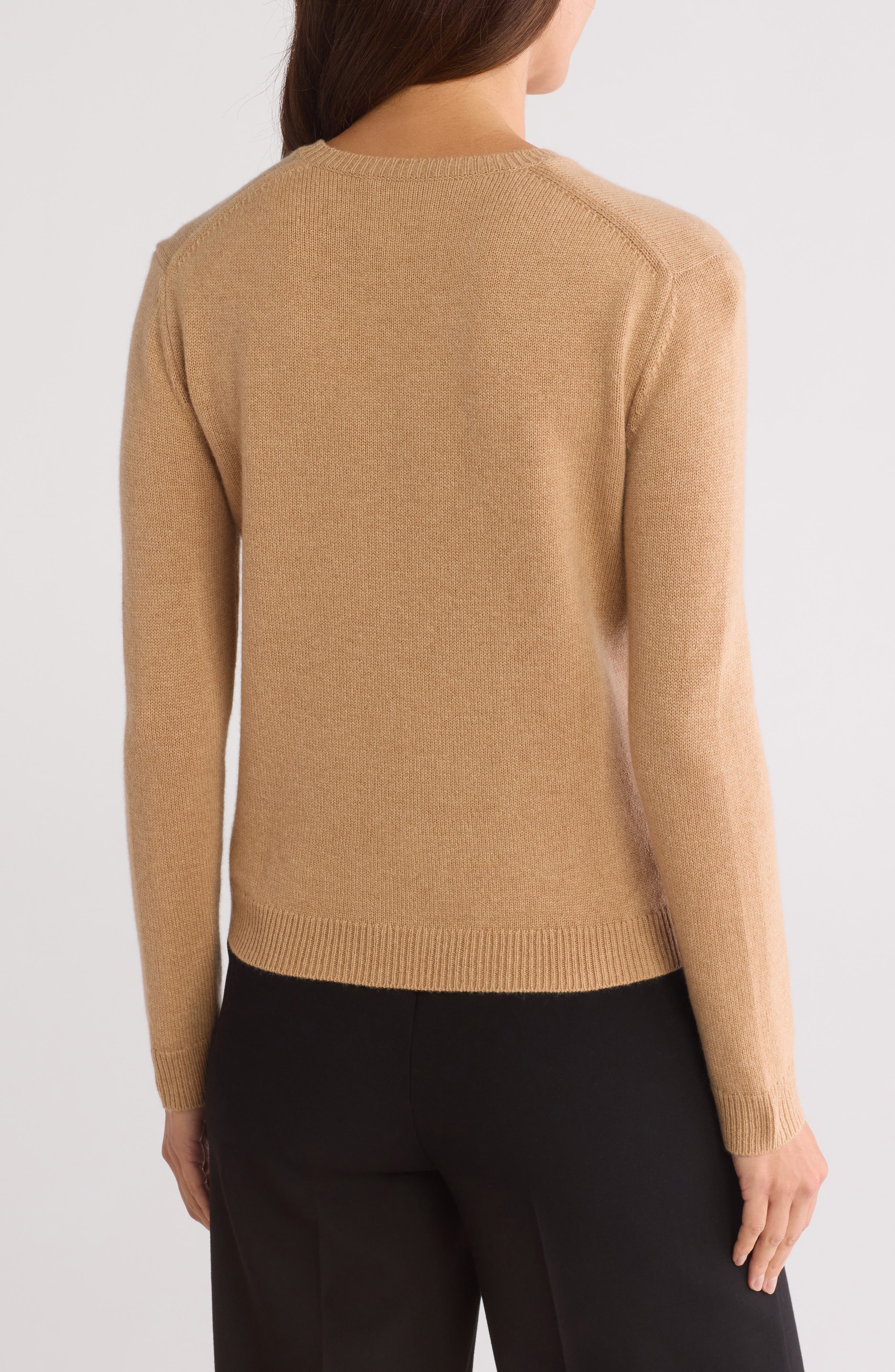 Jill Crewneck Cashmere Sweater - image 2