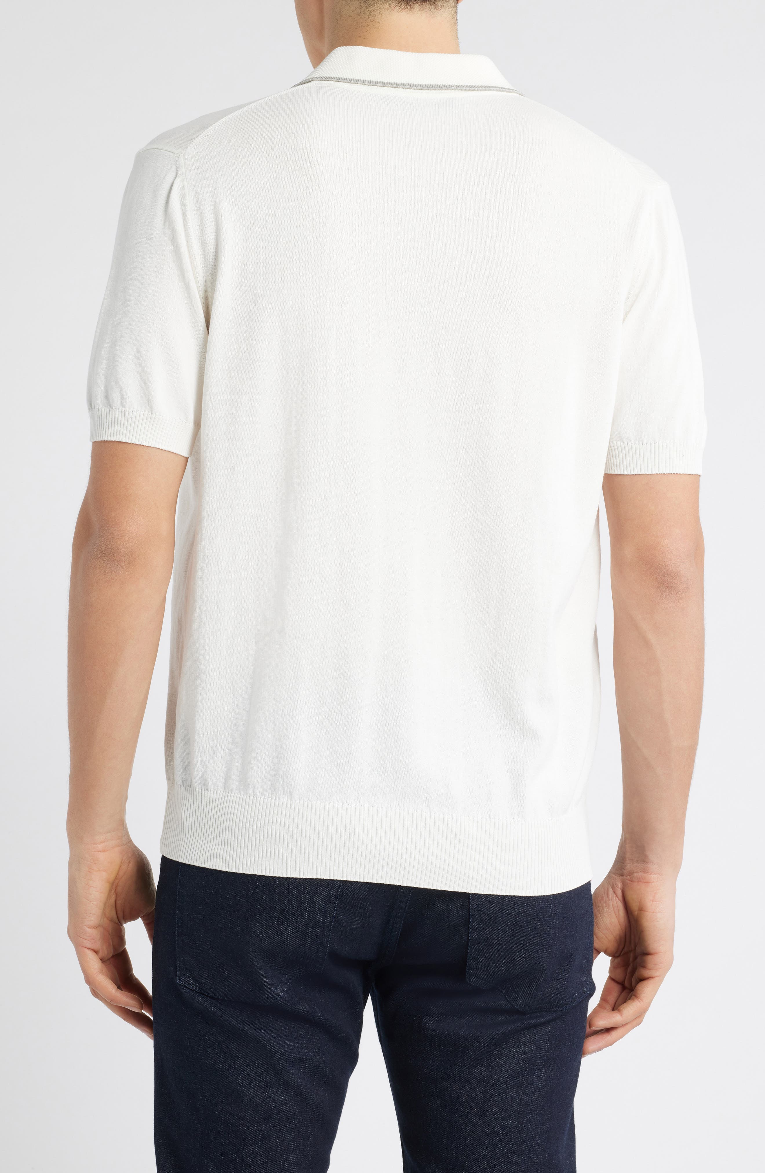 Regular Fit Johnny Collar Polo - image 2