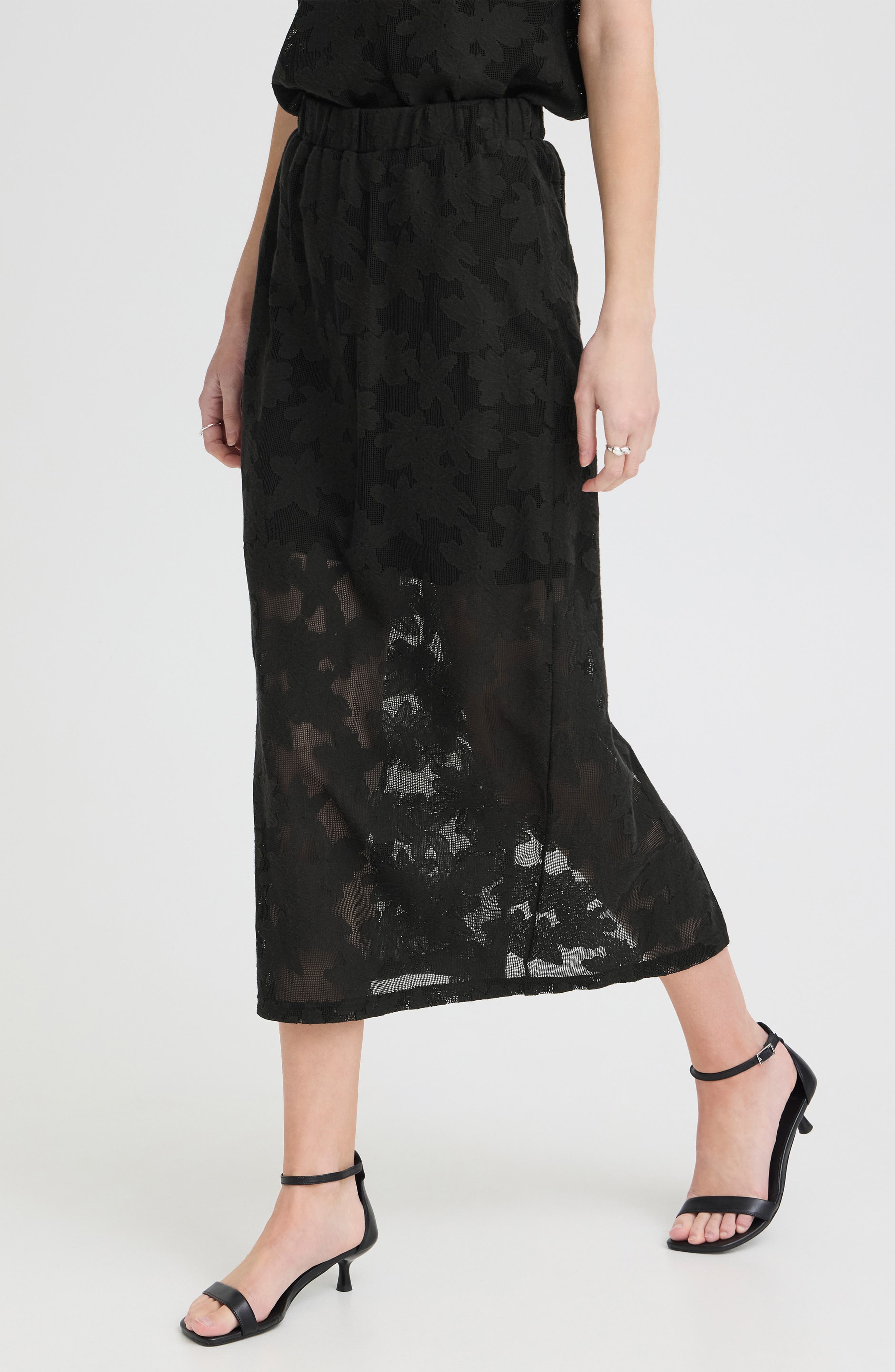 Lace Maxi Skirt - image 1