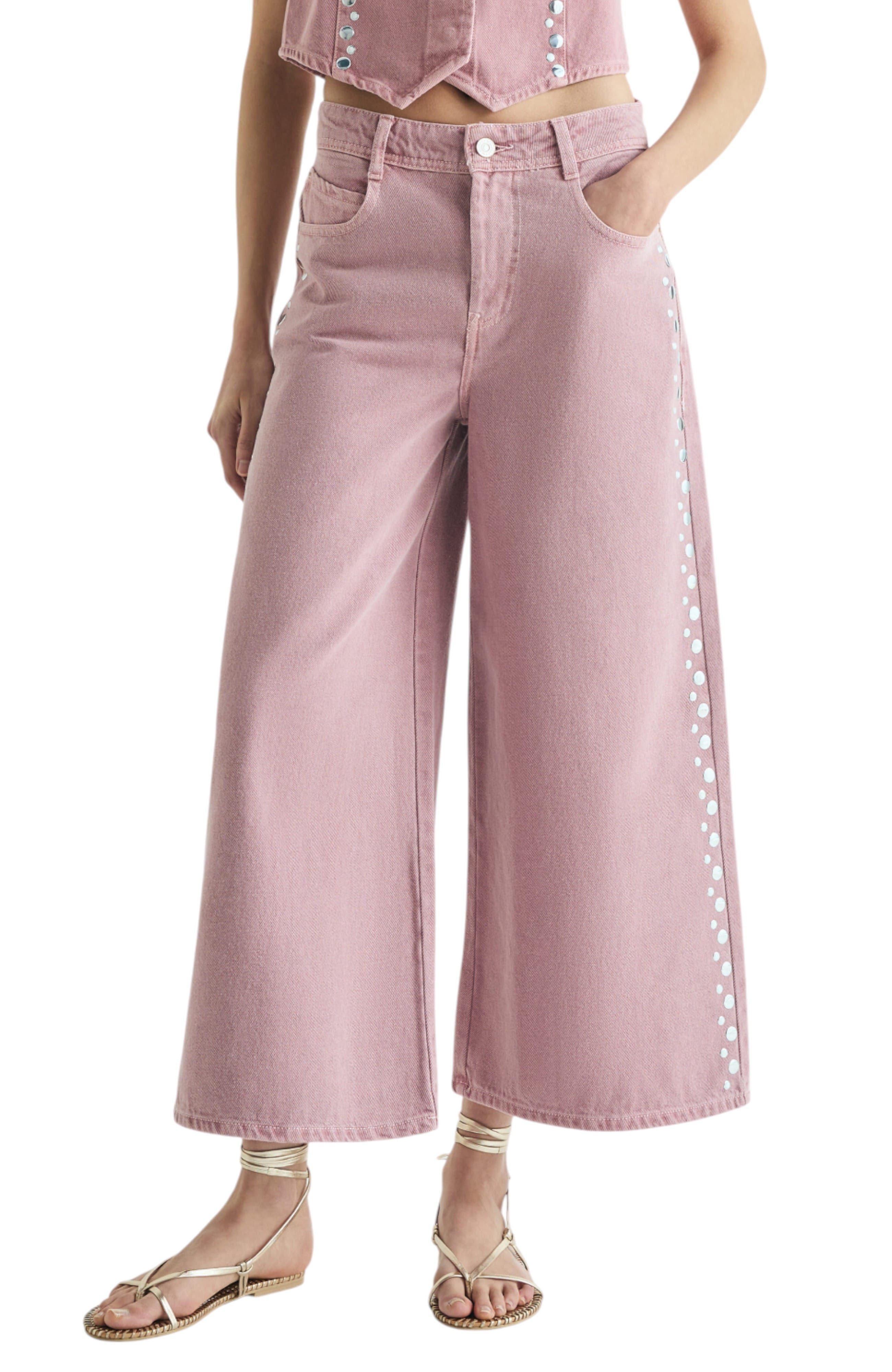 Jeans Culotte Studs - image 1