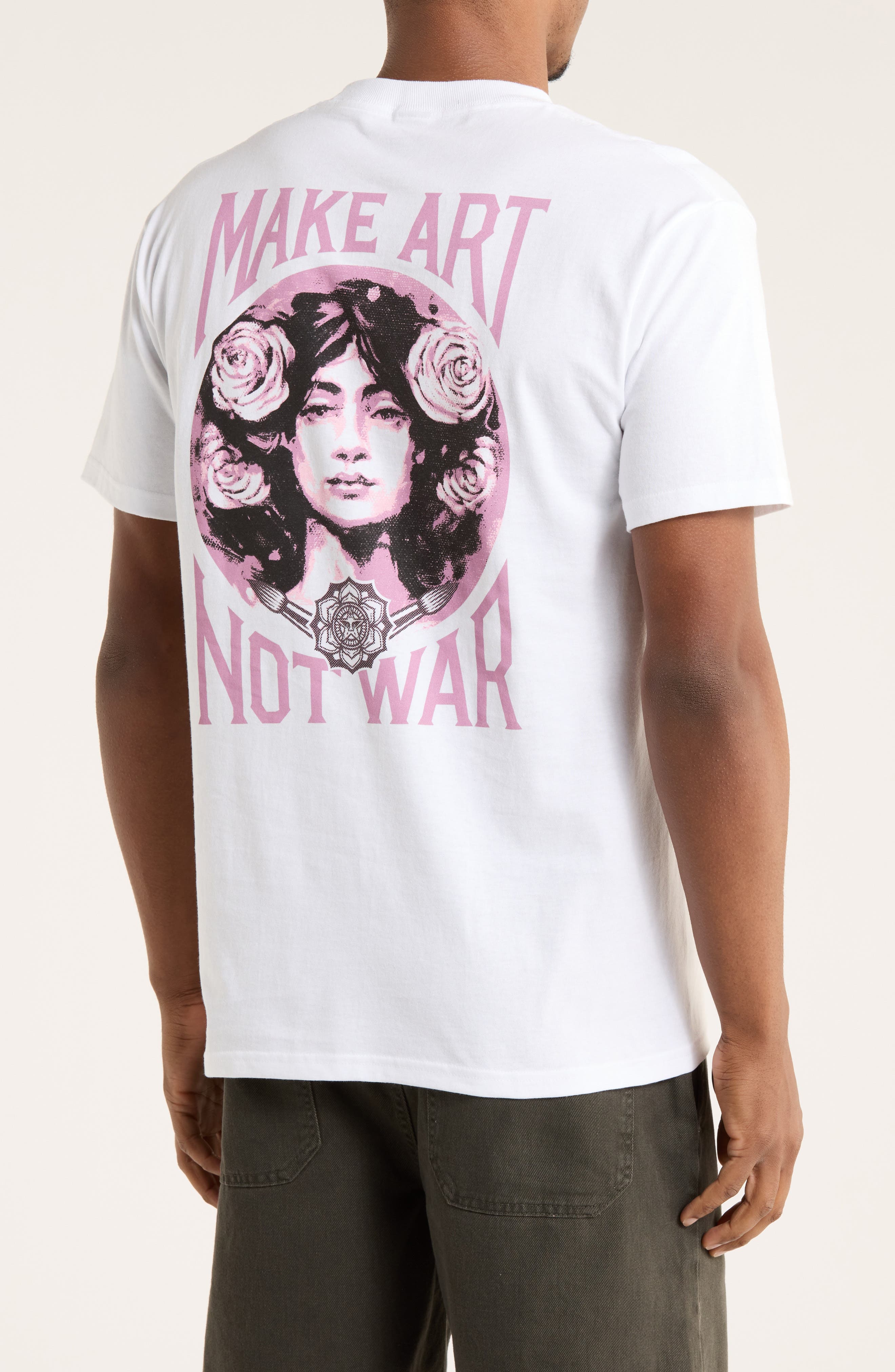 Make Art Not War Graphic T-Shirt - image 2