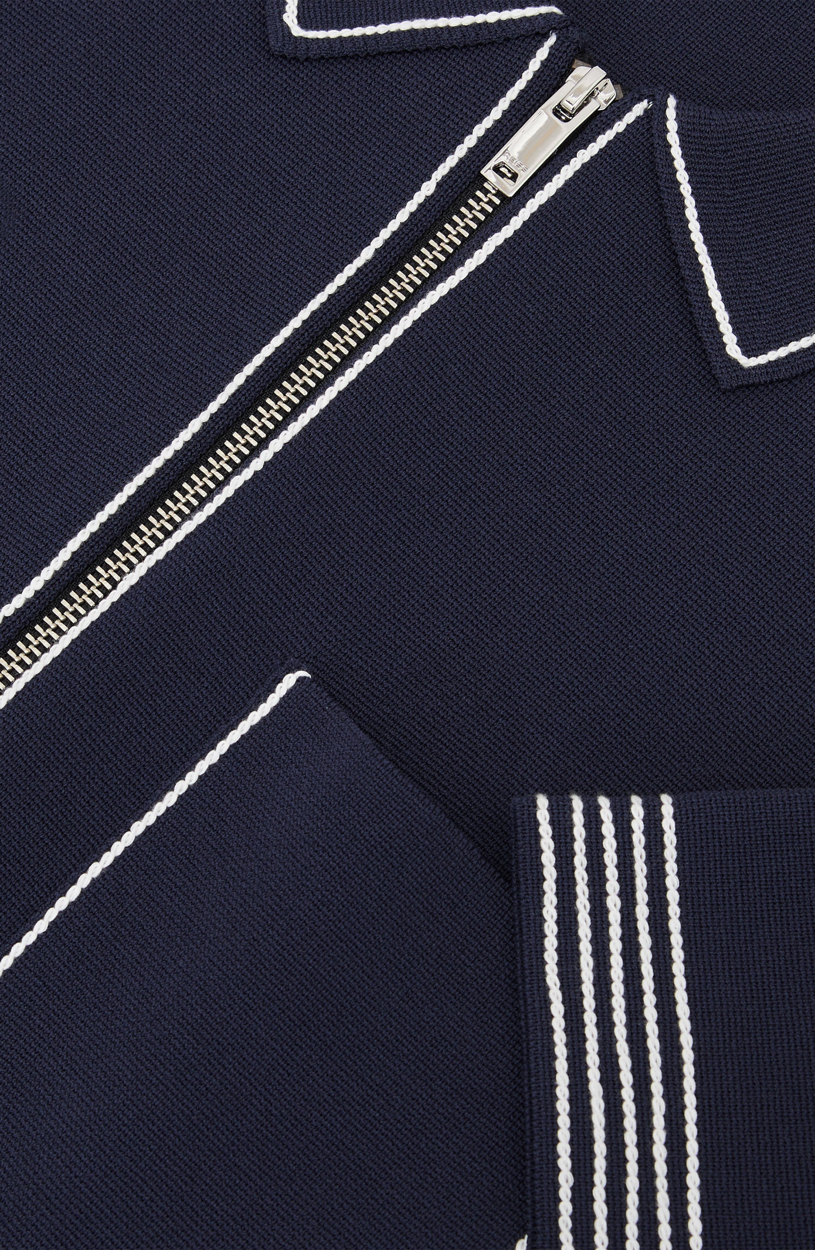 Blake Piped Zip Shirt - image 2