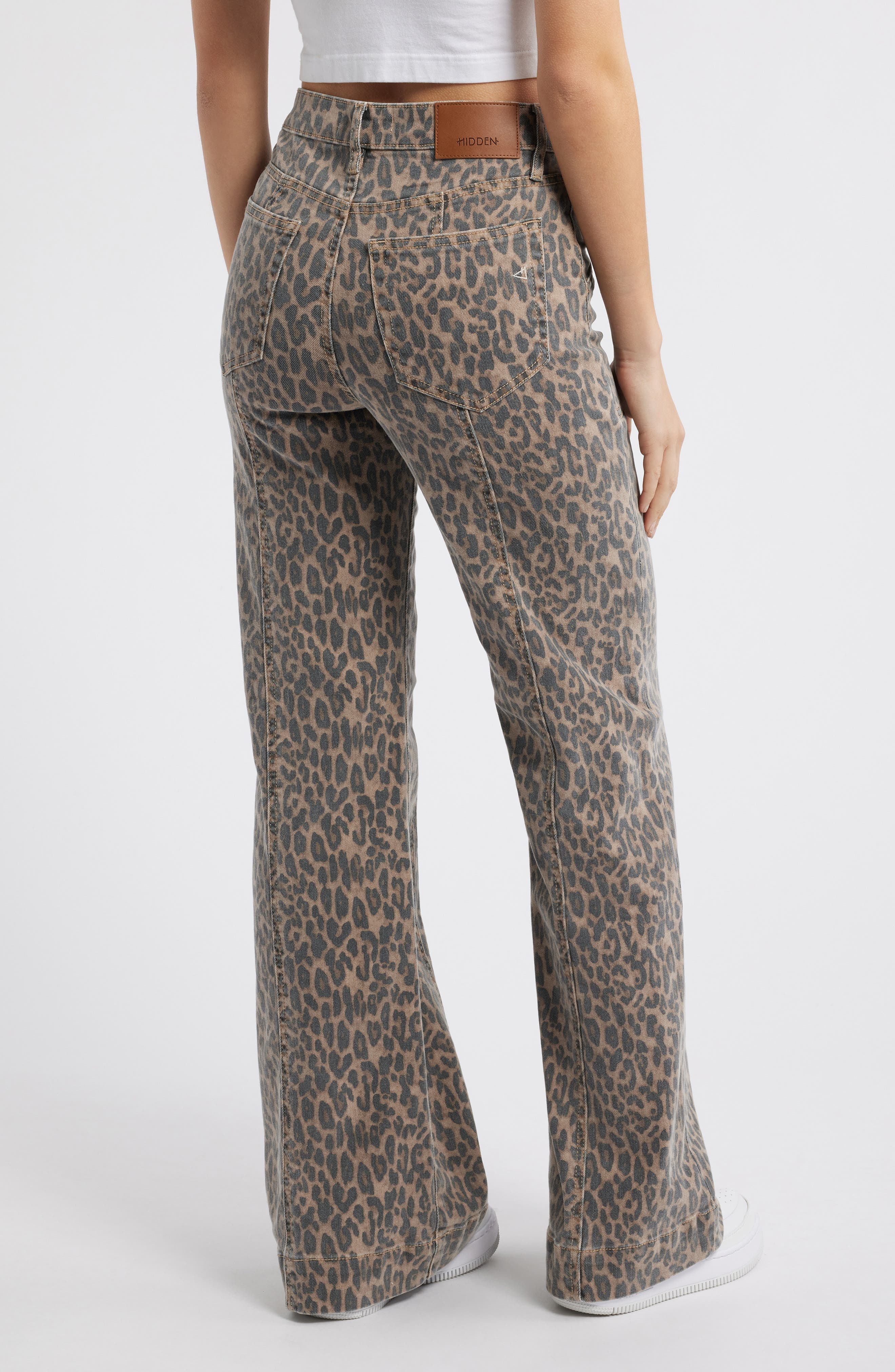 High Waist Flare Leg Jeans - image 2
