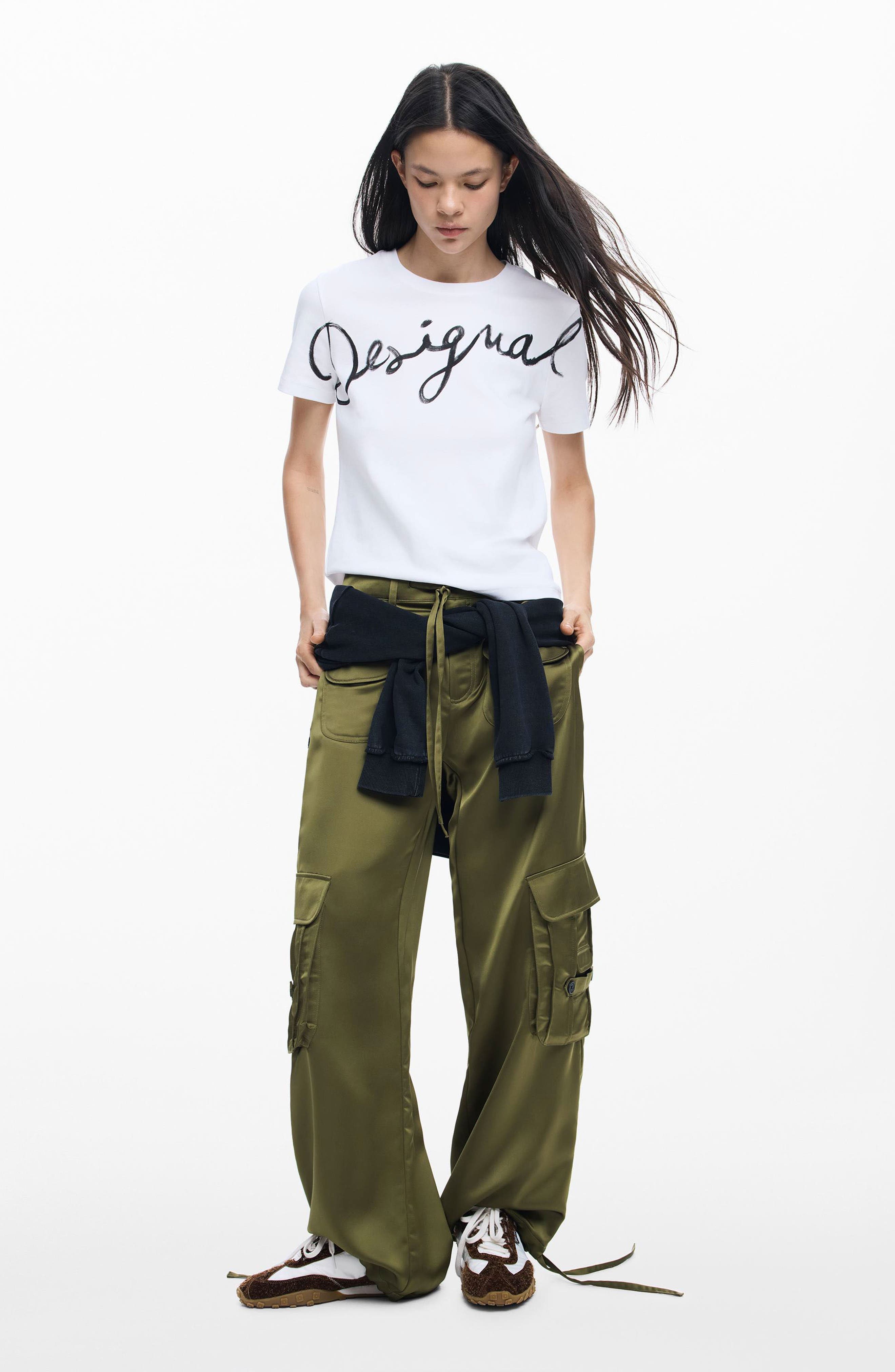 Logo Cotton Graphic T-Shirt - image 2