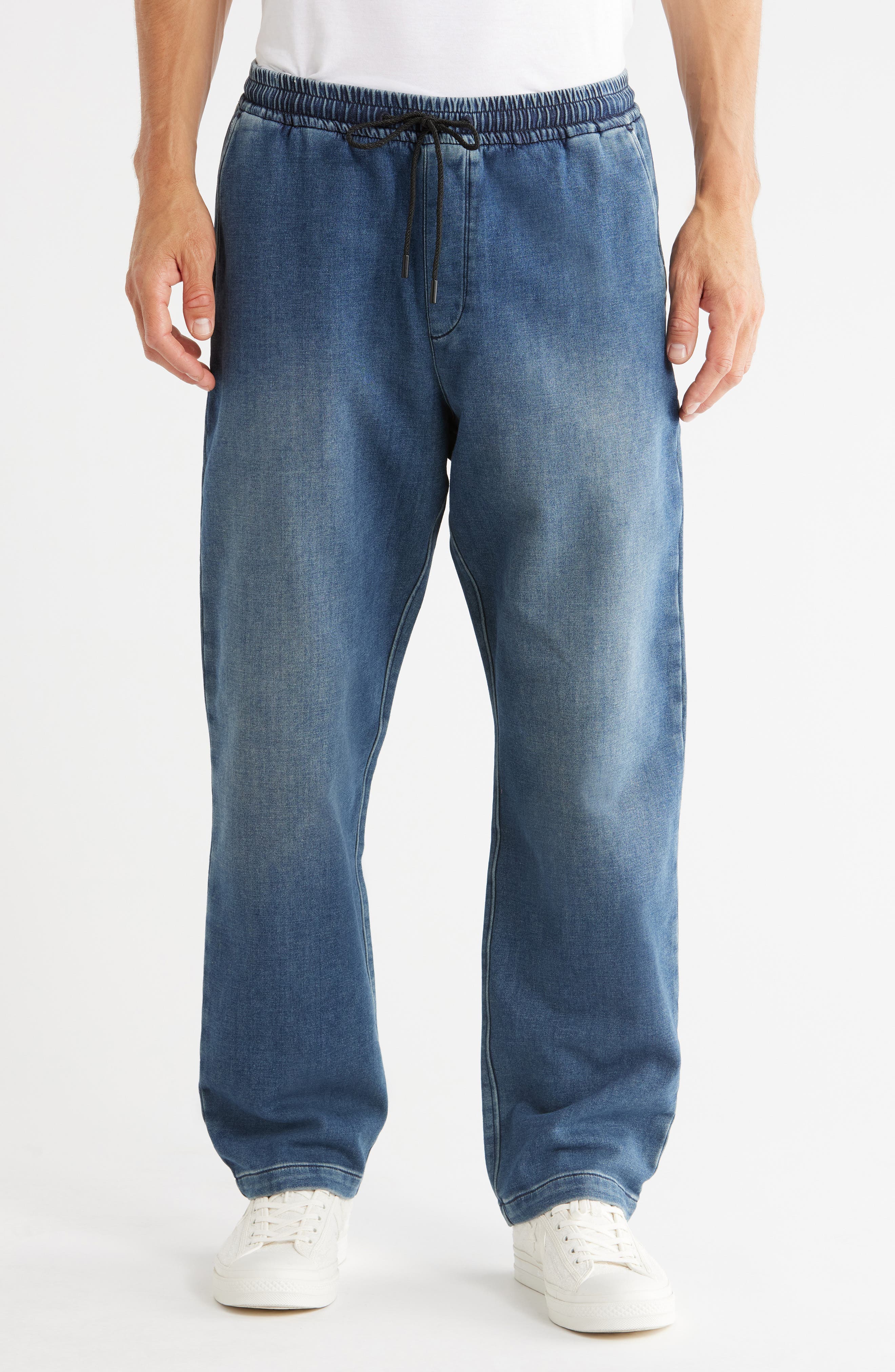 Jog Tie Waist Jeans - image 1